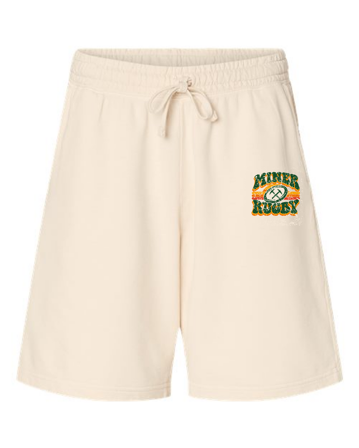 Miner Rugby- Comfort Colors Light Weight Sweat Shorts- Miner Rugby Bubble