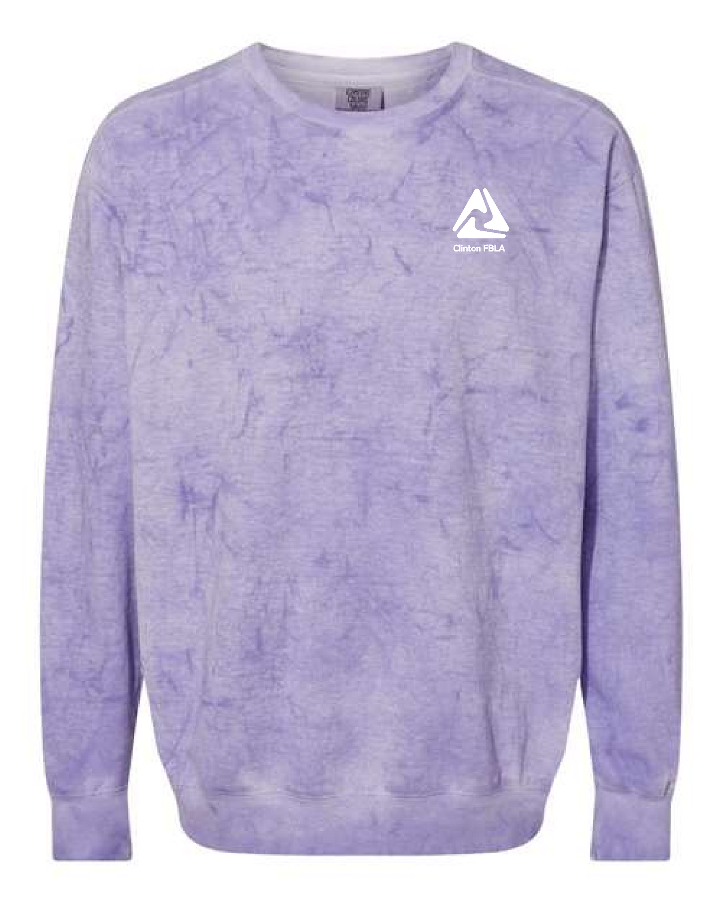 Clinton FBLA- Comfort Colors Colorblast Crewneck