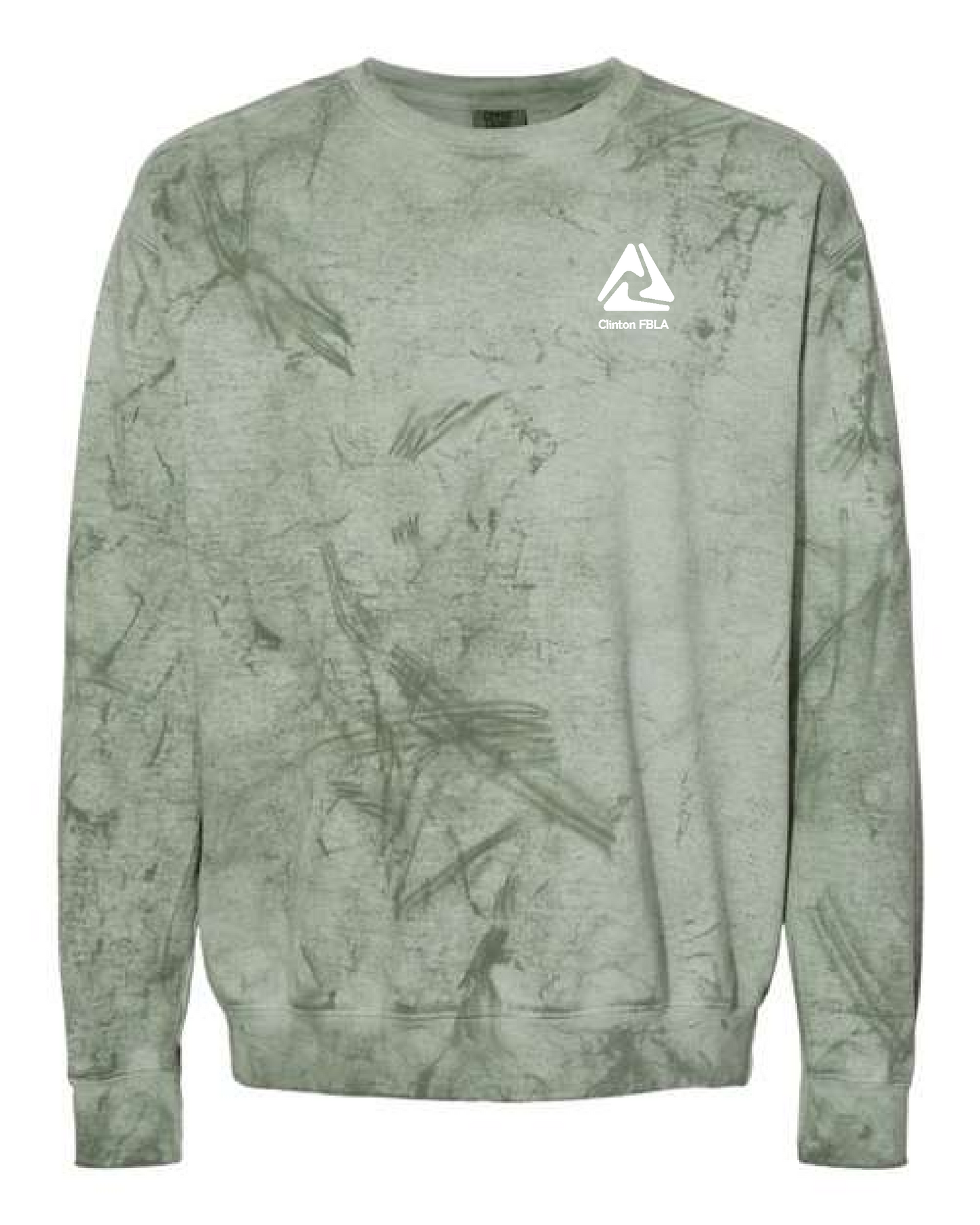 Clinton FBLA- Comfort Colors Colorblast Crewneck