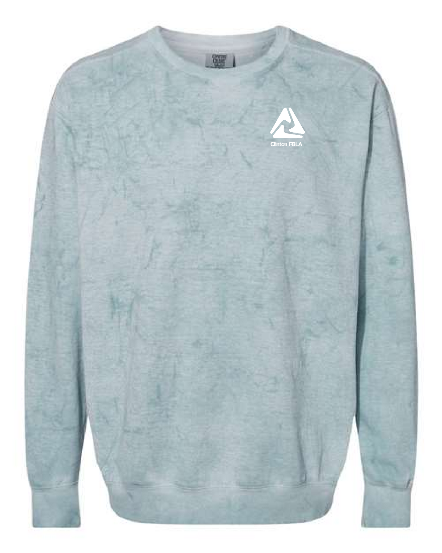 Clinton FBLA- Comfort Colors Colorblast Crewneck