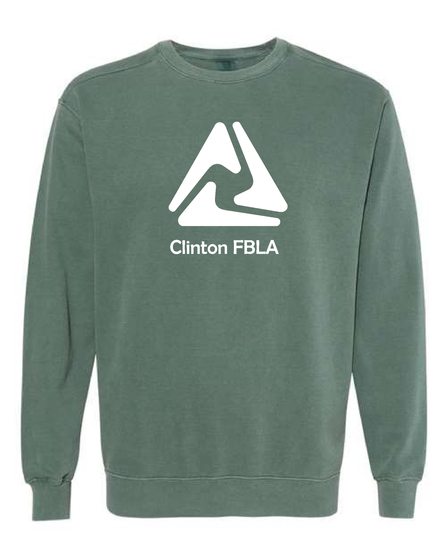 Clinton FBLA- Comfort Colors Garment Dyed Crewneck