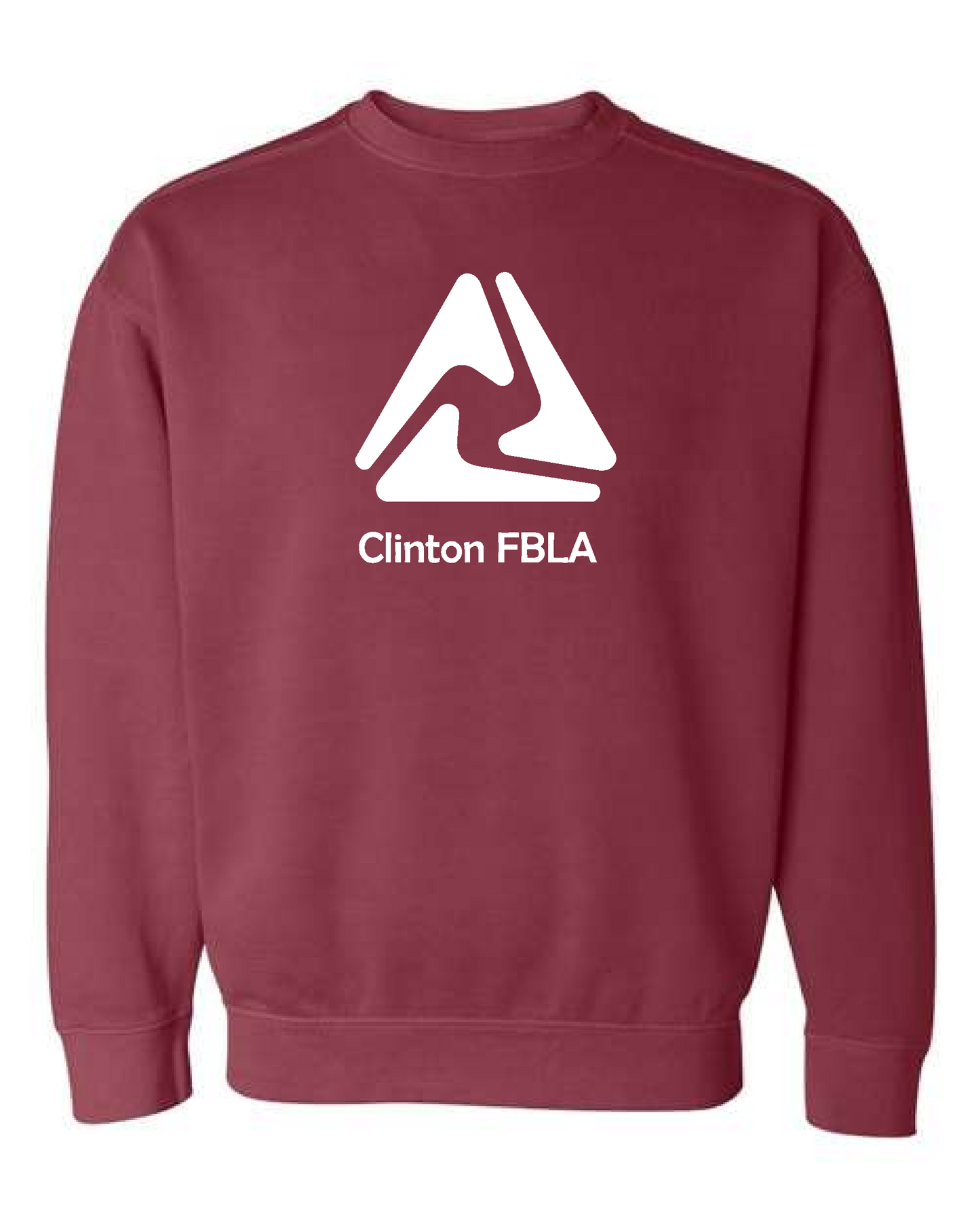 Clinton FBLA- Comfort Colors Garment Dyed Crewneck
