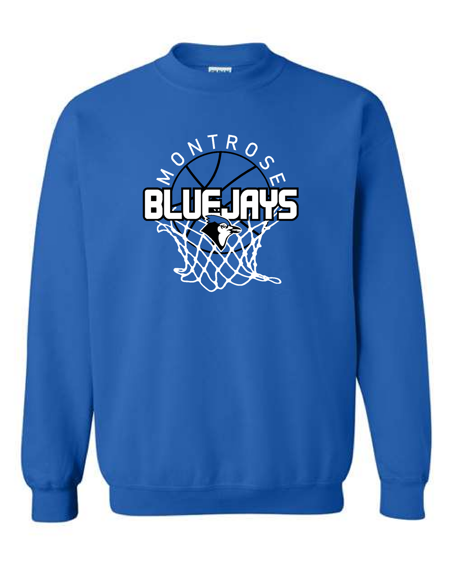 Montrose Basketball- Gildan Crewneck