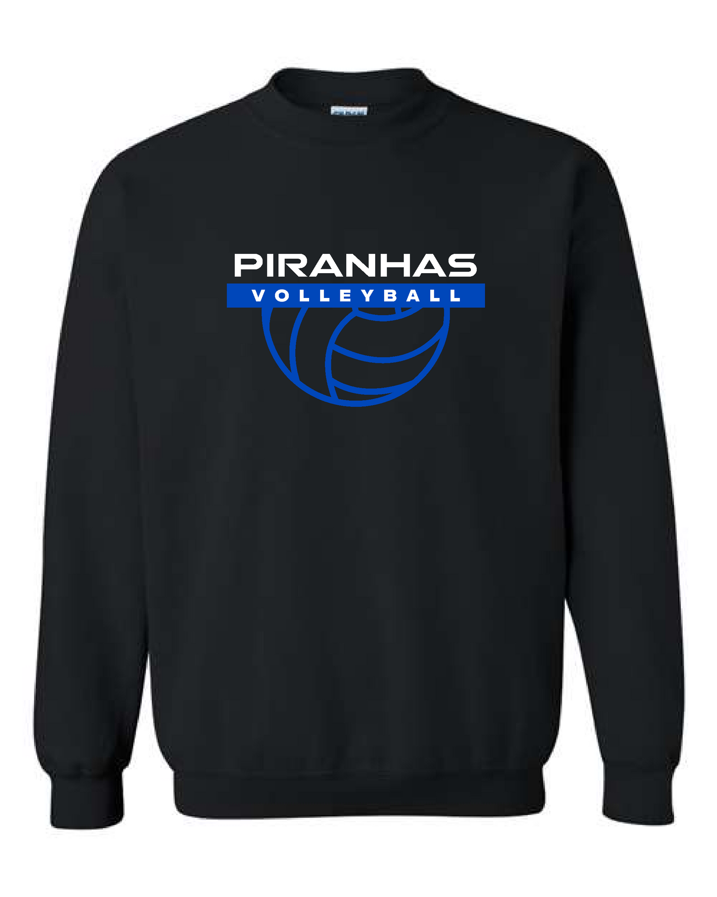 Piranhas VB 25- Gildan Crewneck Sweatshirt Black