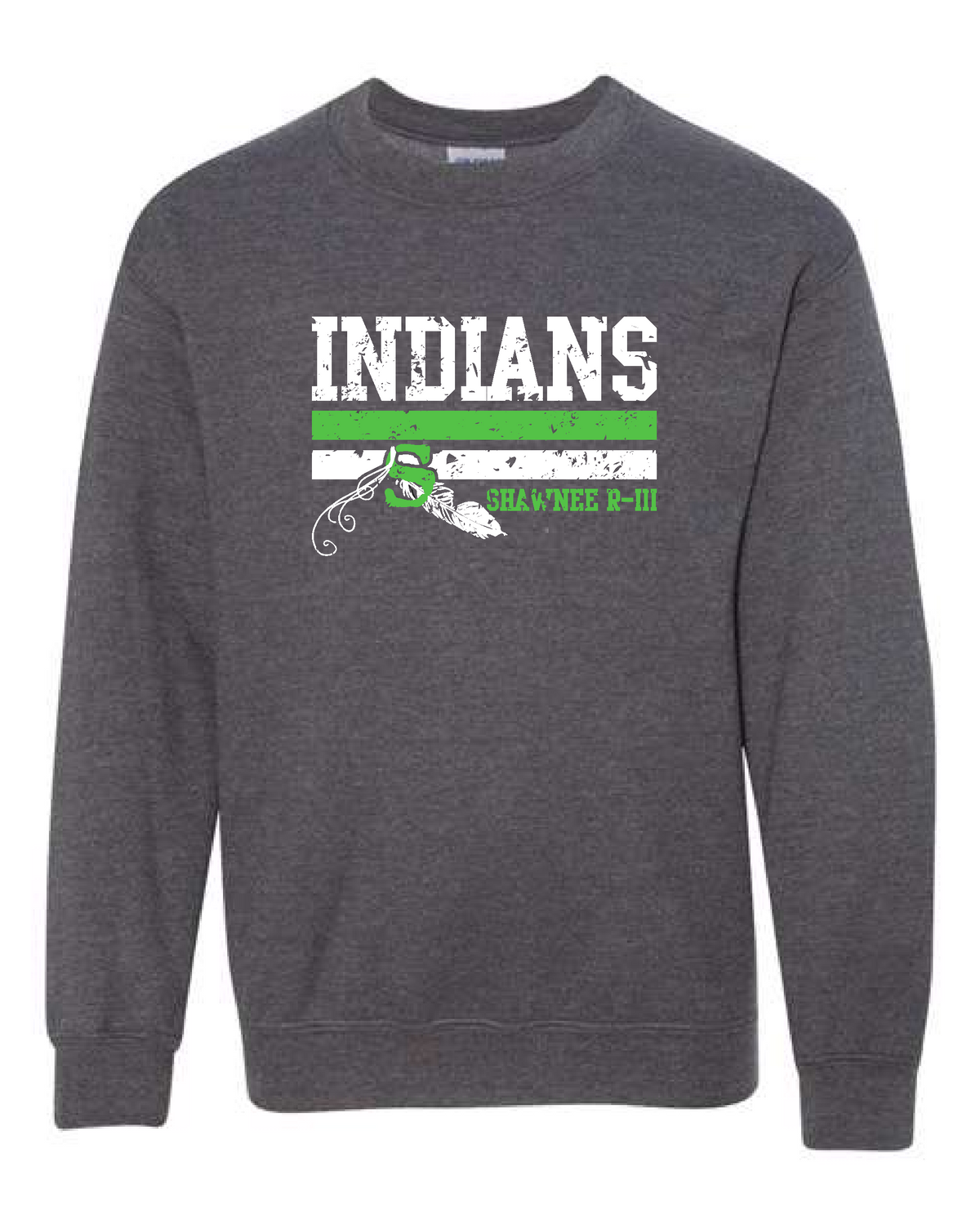 Shawnee 26- Gildan Crewneck Sweatshirt (18000) Shawnee Indians