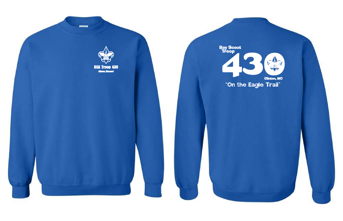 Troop 430 2025-Gildan Crewneck
