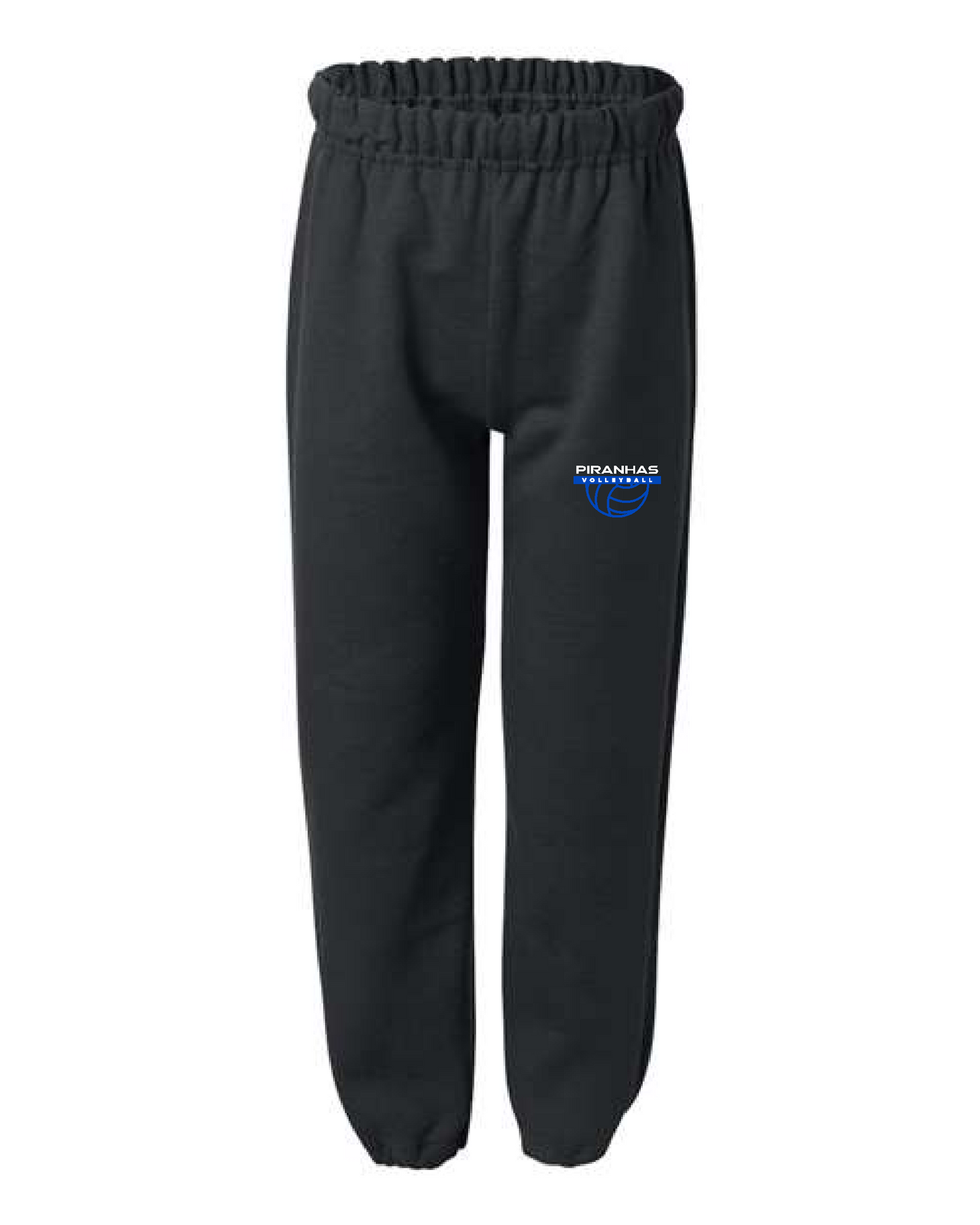 Piranhas VB 25- Gildan Sweatpants Black- Design 1