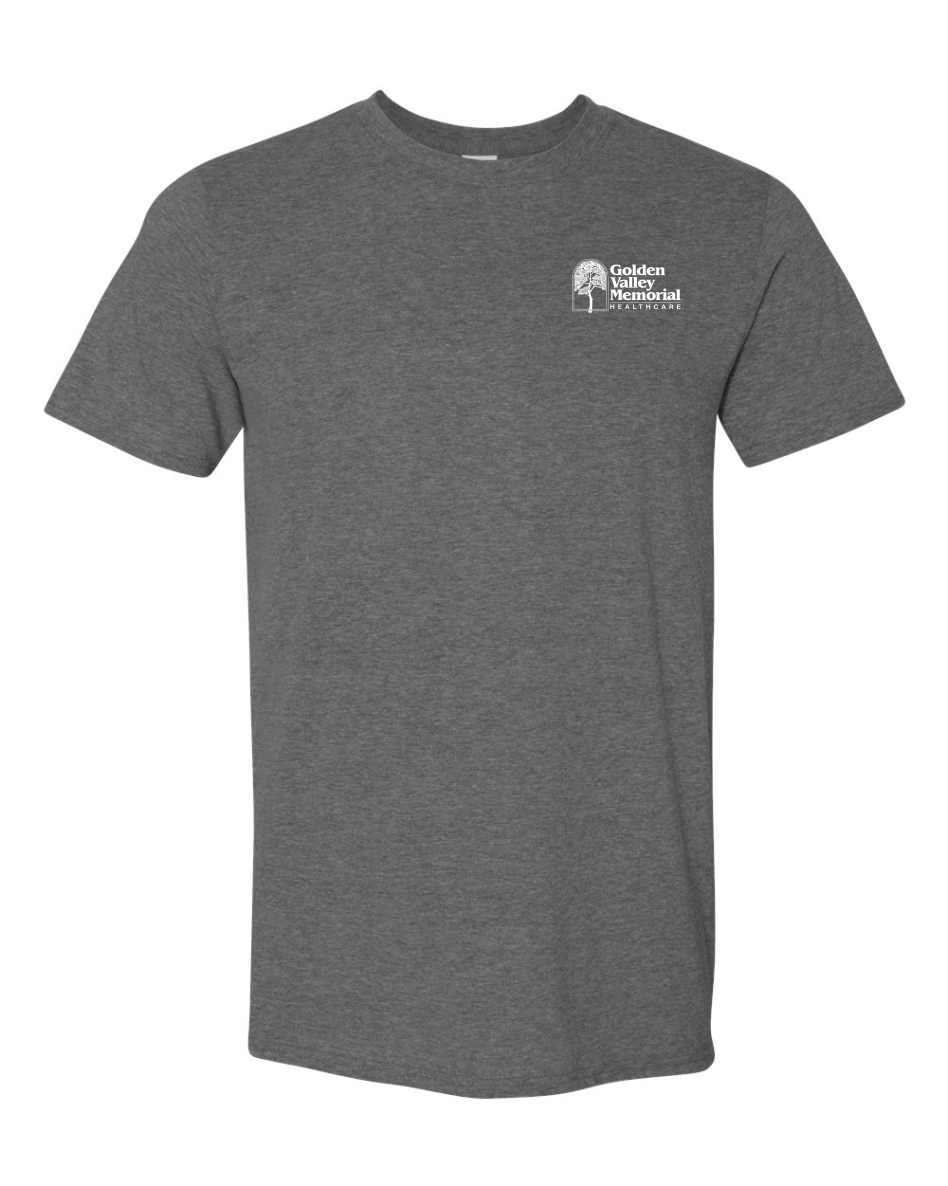 GVMH Short-Sleeve Gildan Softstyle Tee with Embroidered Logo