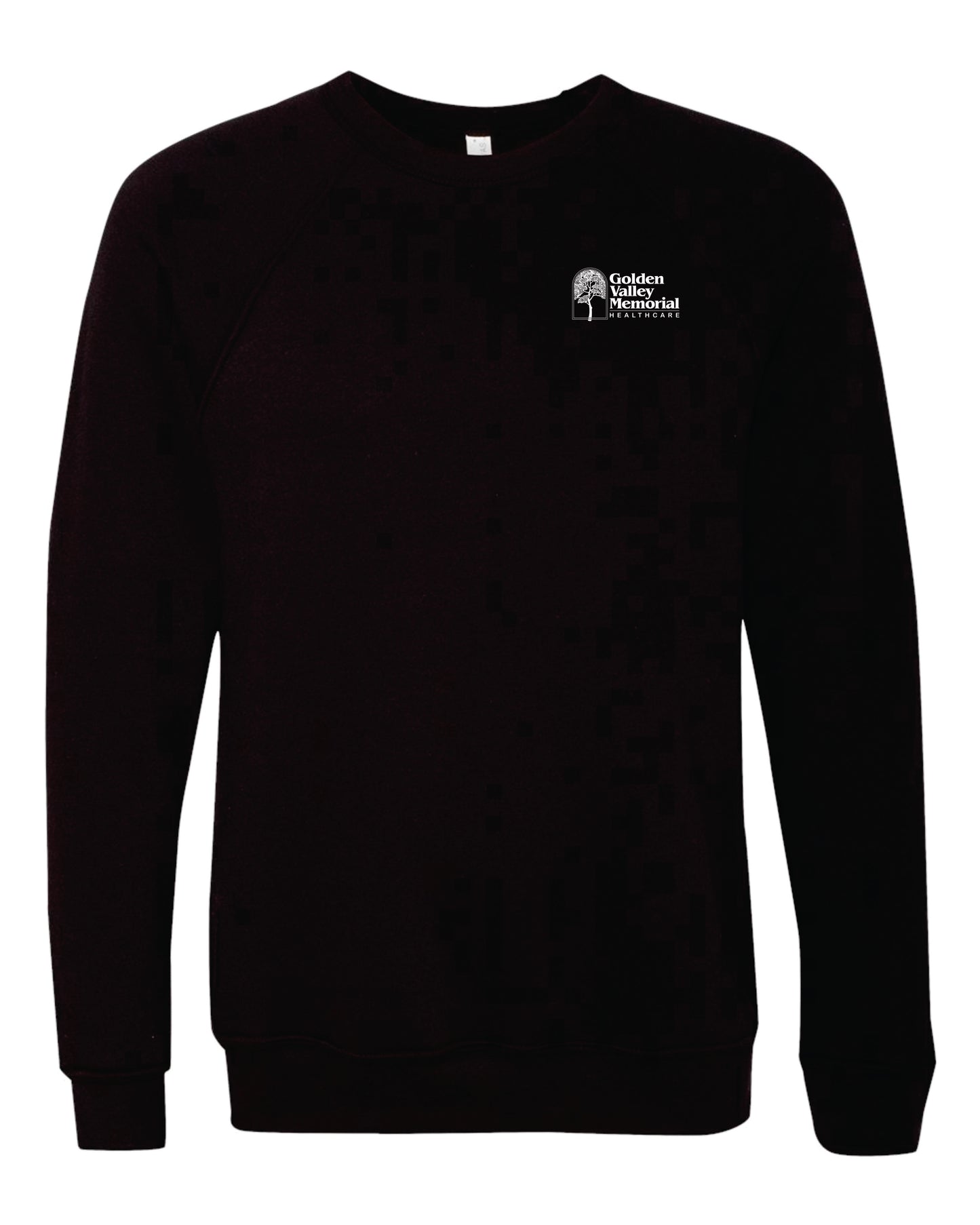GVMH Long-Sleeve Bella Crewneck Sweatshirt with Embroidered Logo