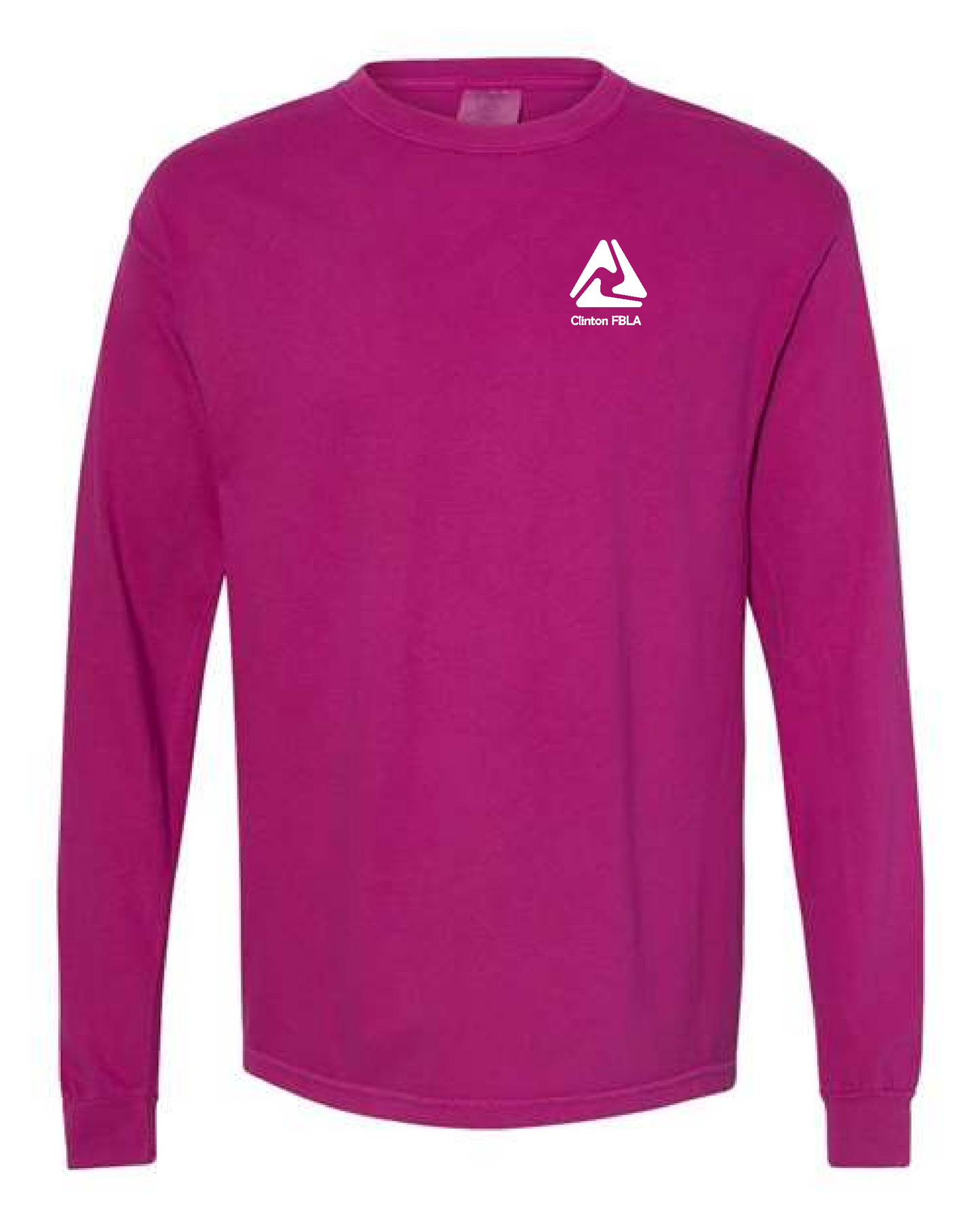 Clinton FBLA- Comfort Colors Garment Dyed Heavy Weight Long Sleeve