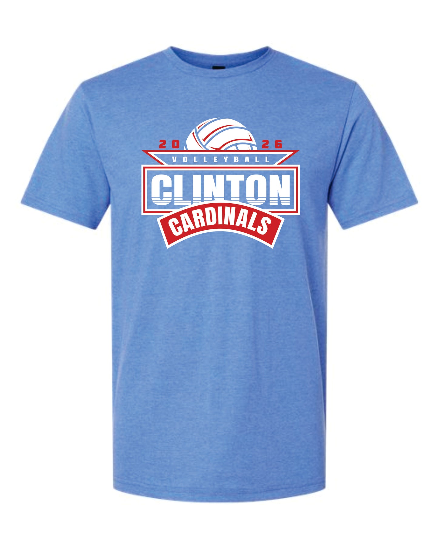 CHS VB 26- Gildan Soft Style Short sleeve t-shirt Design 2