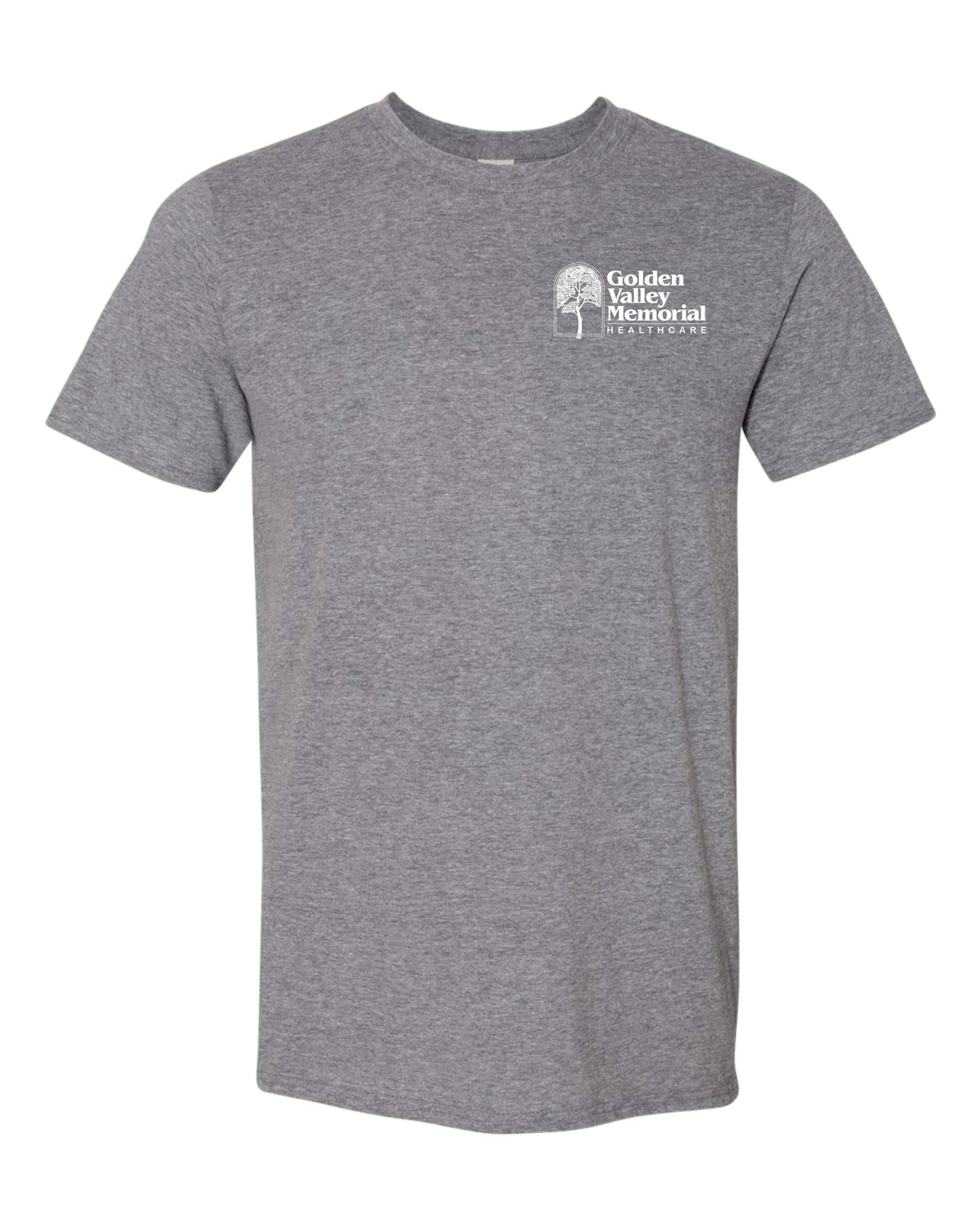 GVMH Short-Sleeve Gildan Softstyle Tee with Embroidered Logo