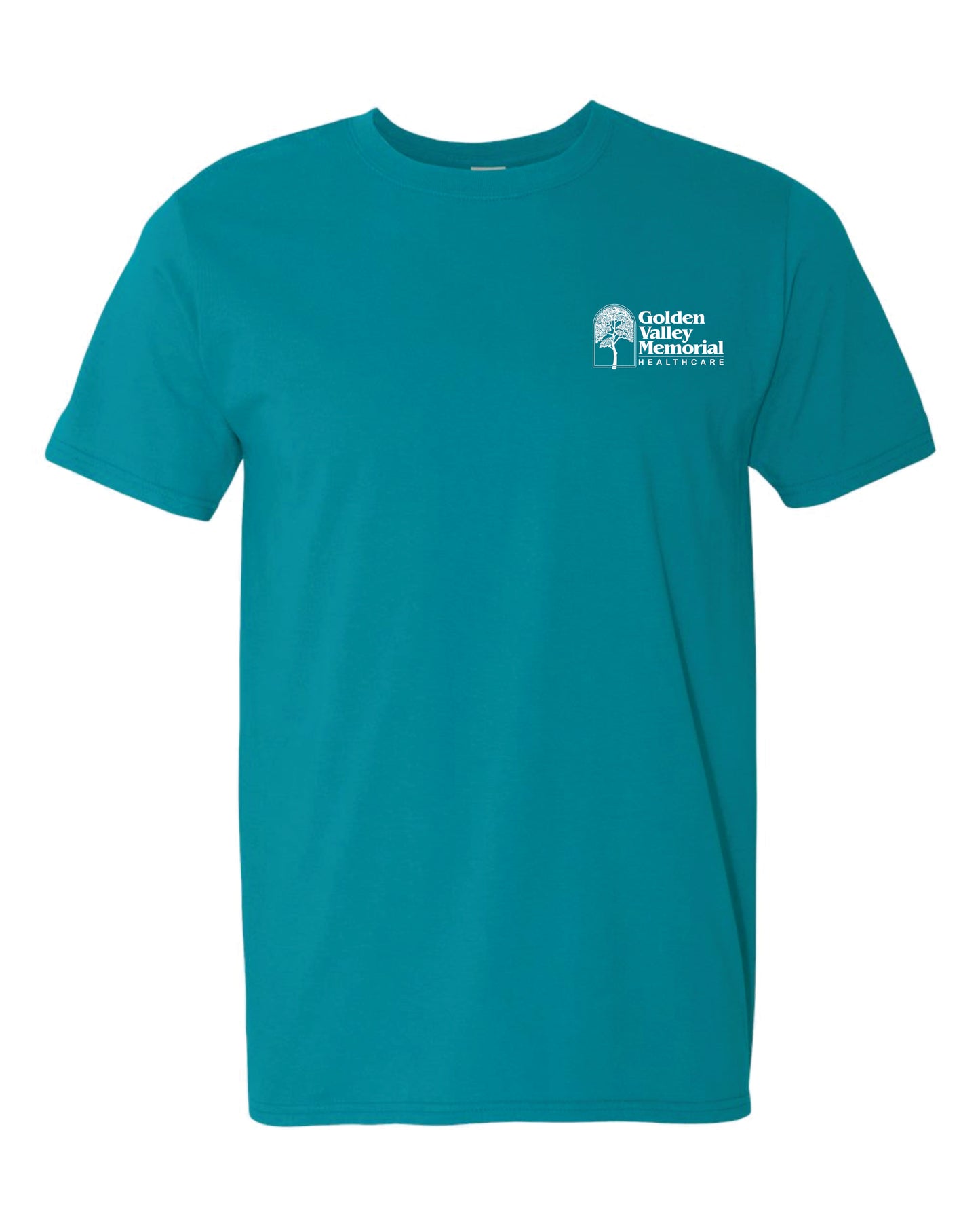 GVMH Short-Sleeve Gildan Softstyle Tee with Embroidered Logo