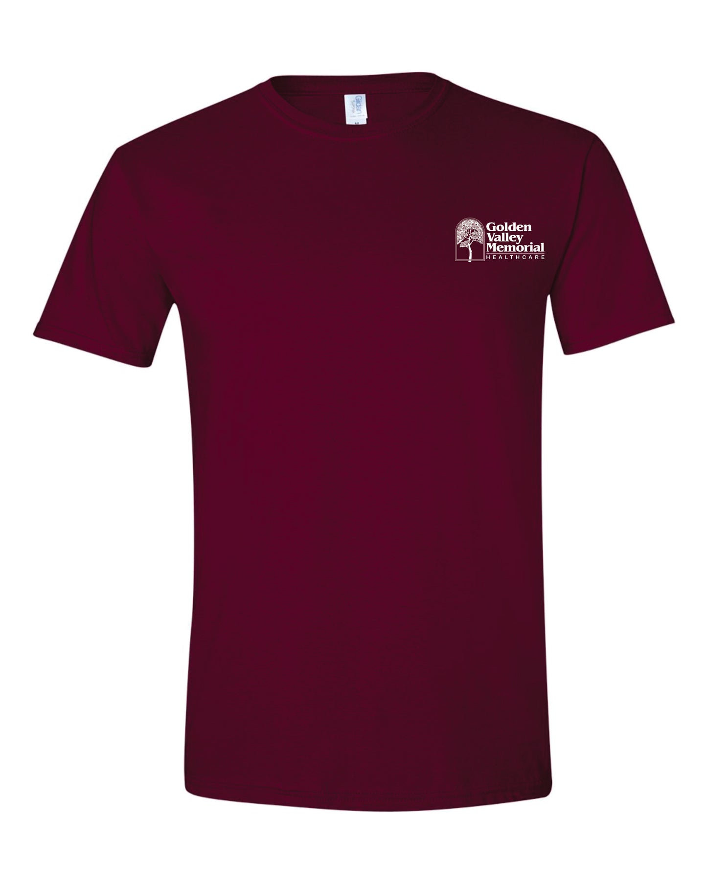 GVMH Short-Sleeve Gildan Softstyle Tee with Embroidered Logo