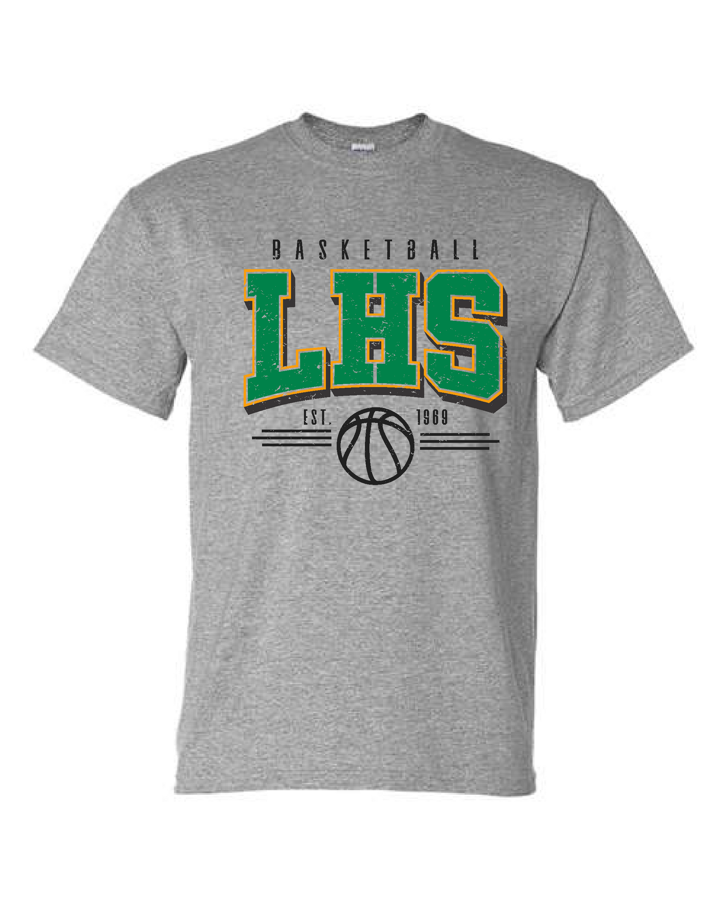 Lakeland Booster- Gildan Short Sleeve- Sport Grey