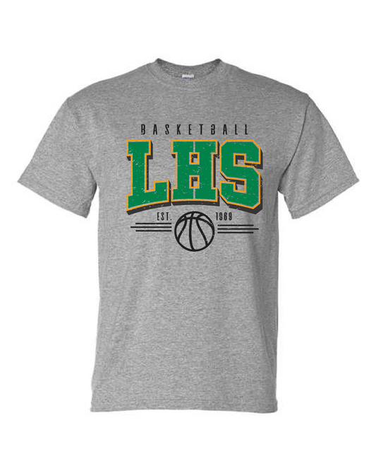 Lakeland Booster- Gildan Short Sleeve- Sport Grey