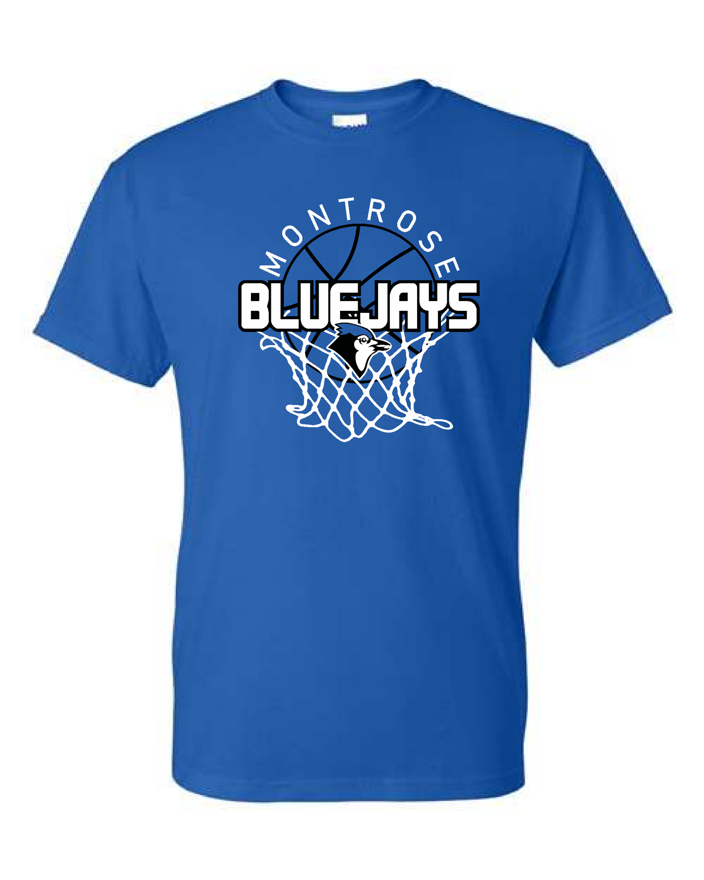 Montrose Basketball- Gildan and Bella Short Sleeve