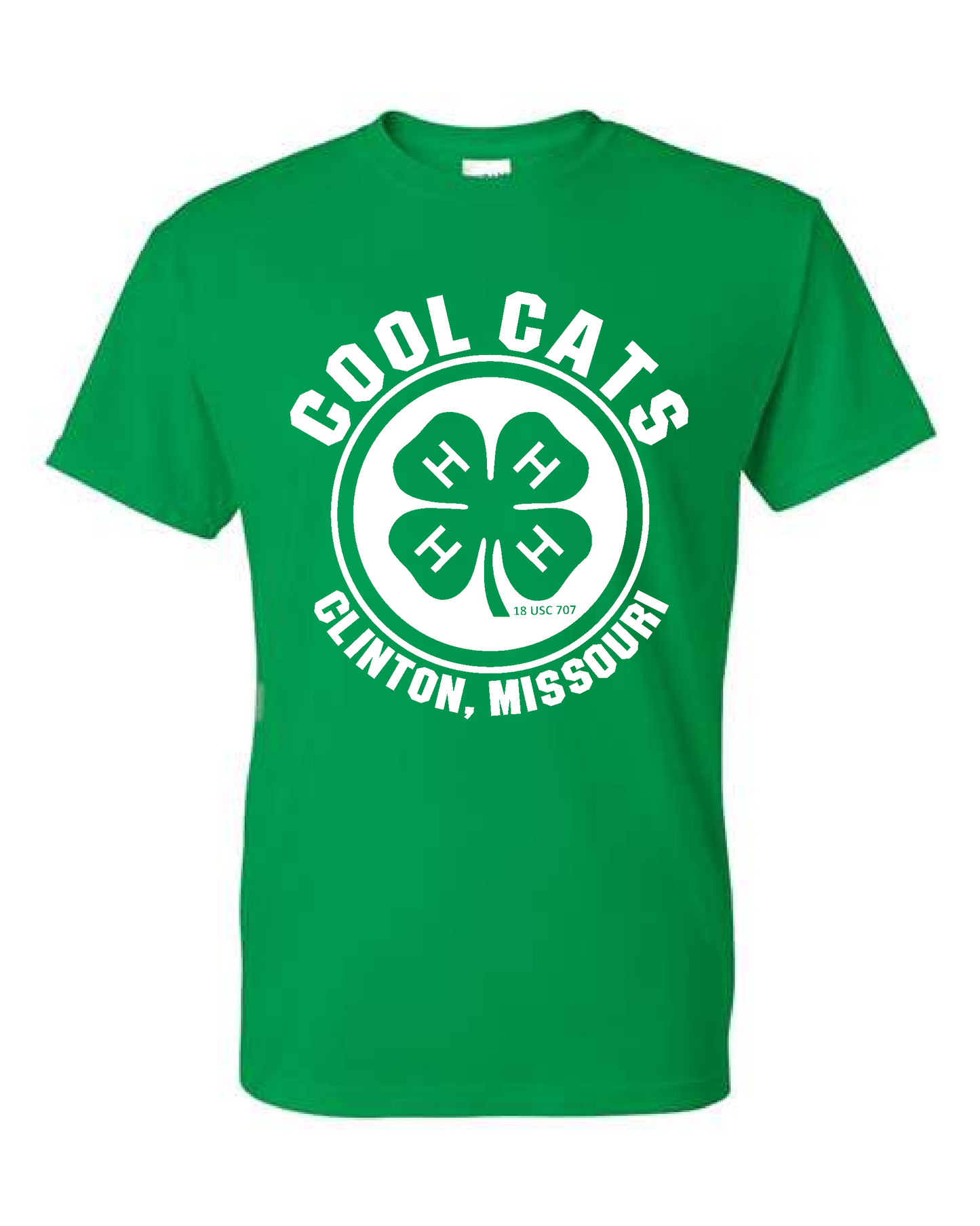 Cool Cats 4H Club- Gildan Short Sleeve T-Shirt