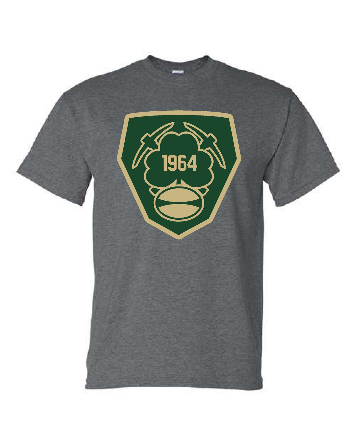 Miner Rugby- Gildan Short Sleeve Tee- Men's Crest