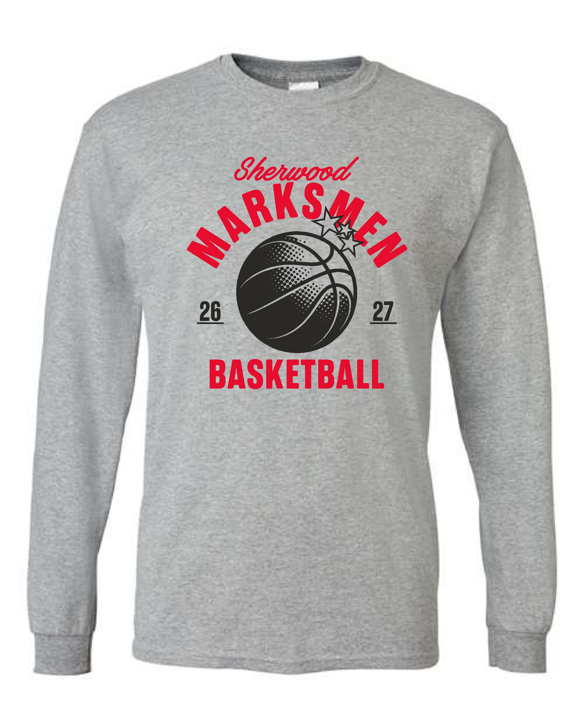 Sherwood Lady Basketball 26- Gildan Long Sleeve T-shirt (8400)