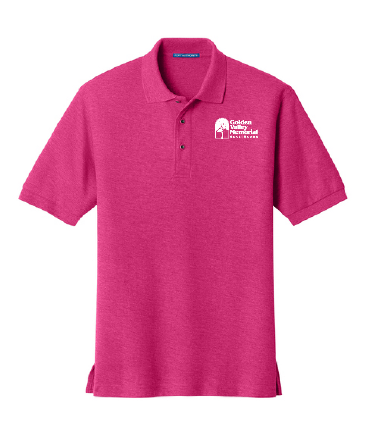 GVMH - K500 Port Authority® Silk Touch™ Polo with embroidered logo - Tropical Pink