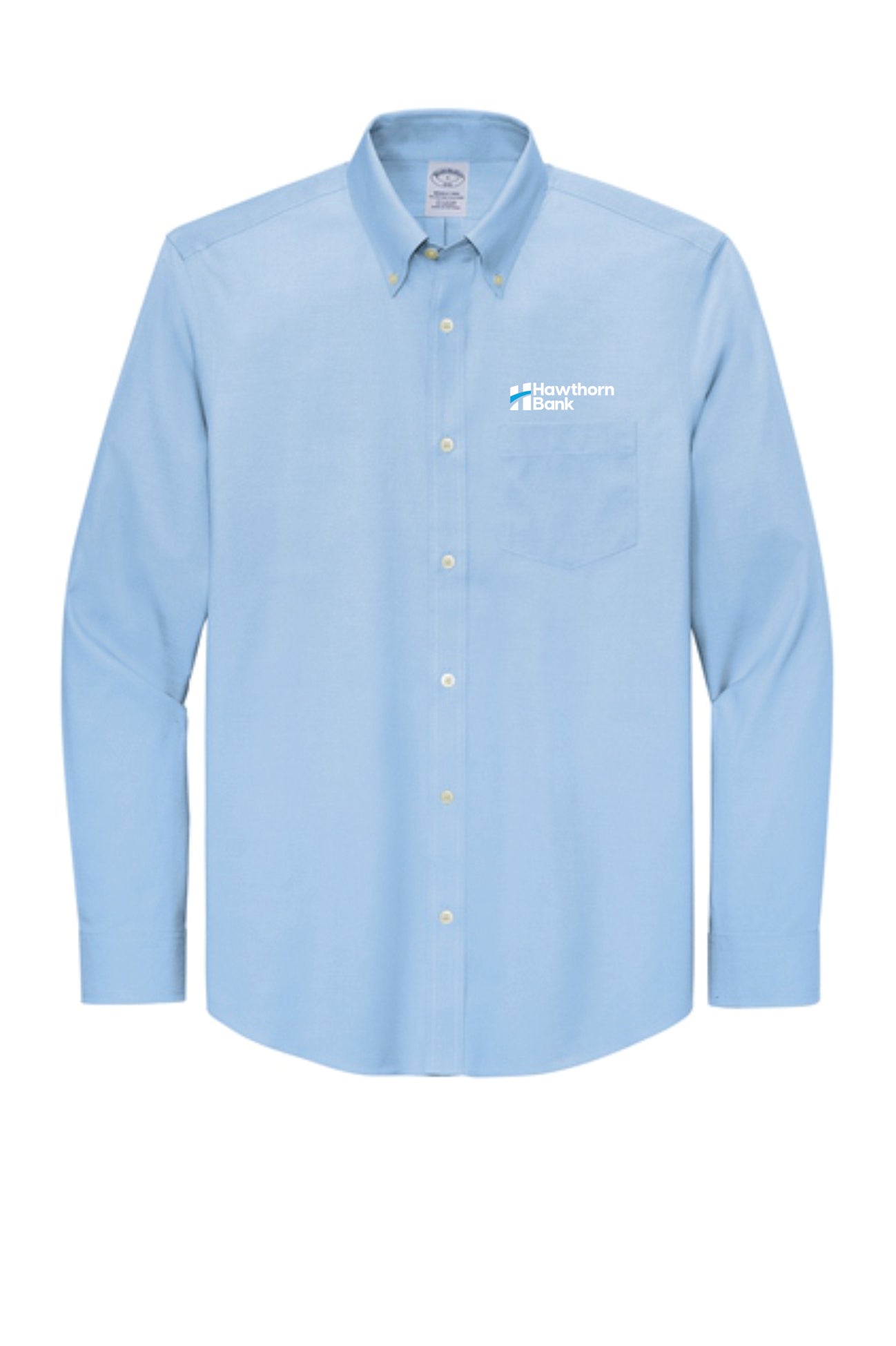 Hawthorn - Men’s Brooks Brothers Wrinkle-Free Stretch Pinpoint Shirt (BB18000)