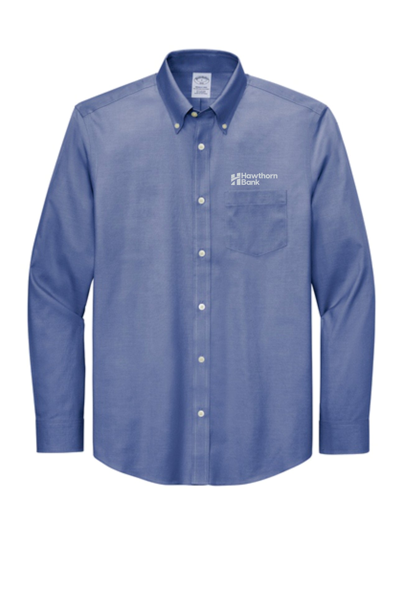 Hawthorn - Men’s Brooks Brothers Wrinkle-Free Stretch Pinpoint Shirt (BB18000)