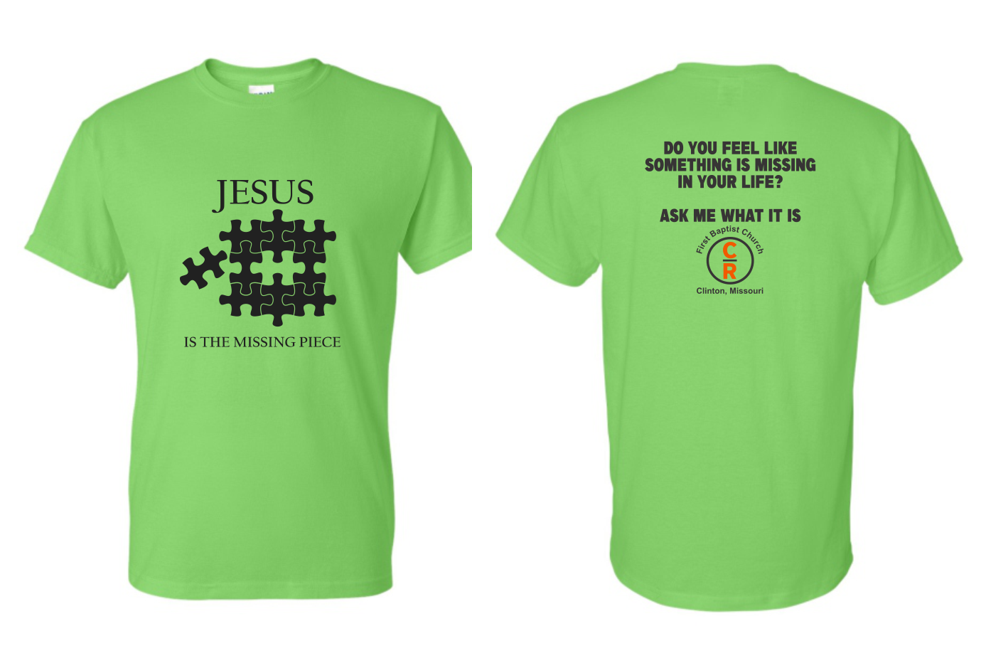 CR Missing Piece Gildan T-shirt