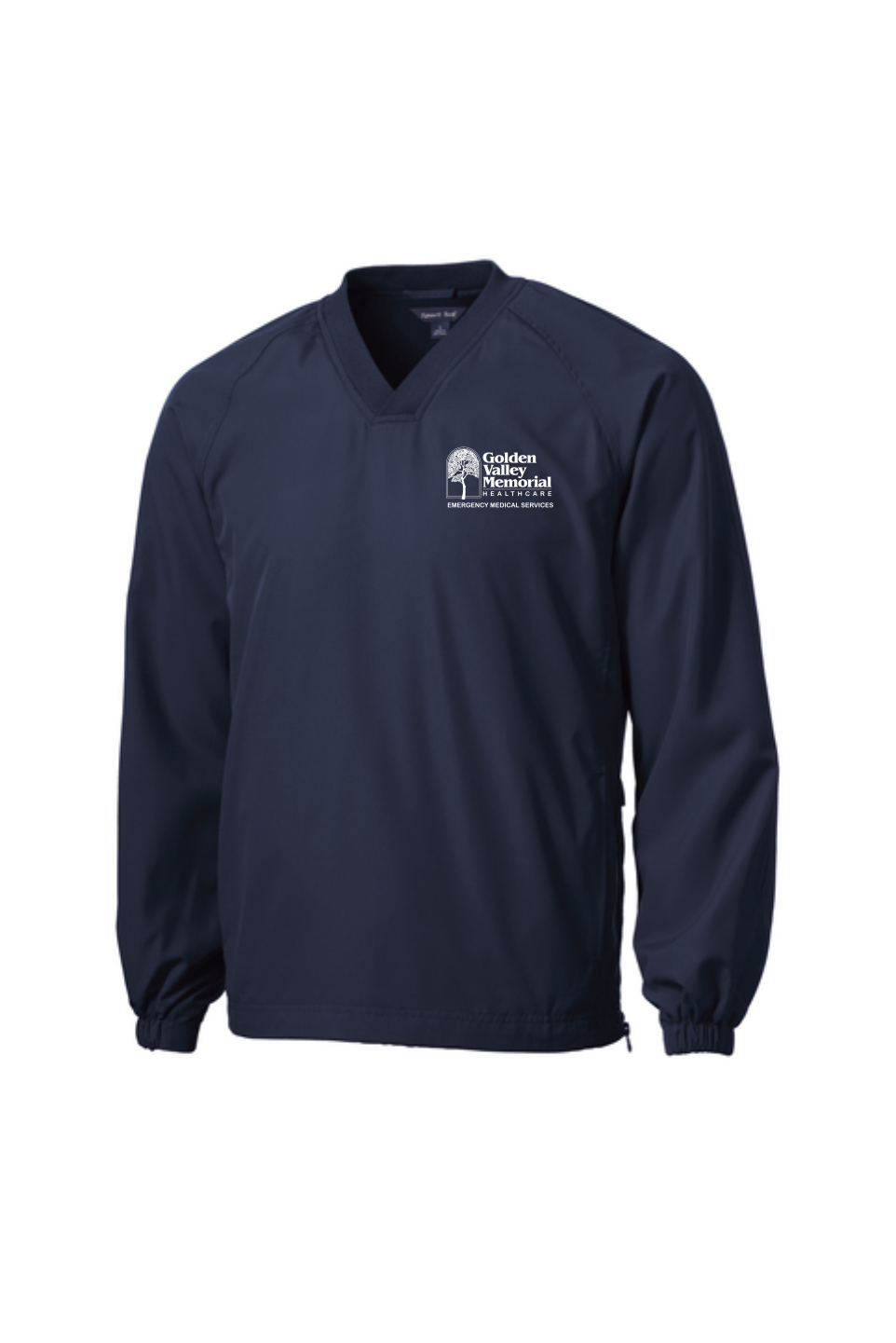 GVMH EMS- Sport-Tek® V-Neck Raglan Wind Shirt (JST72)