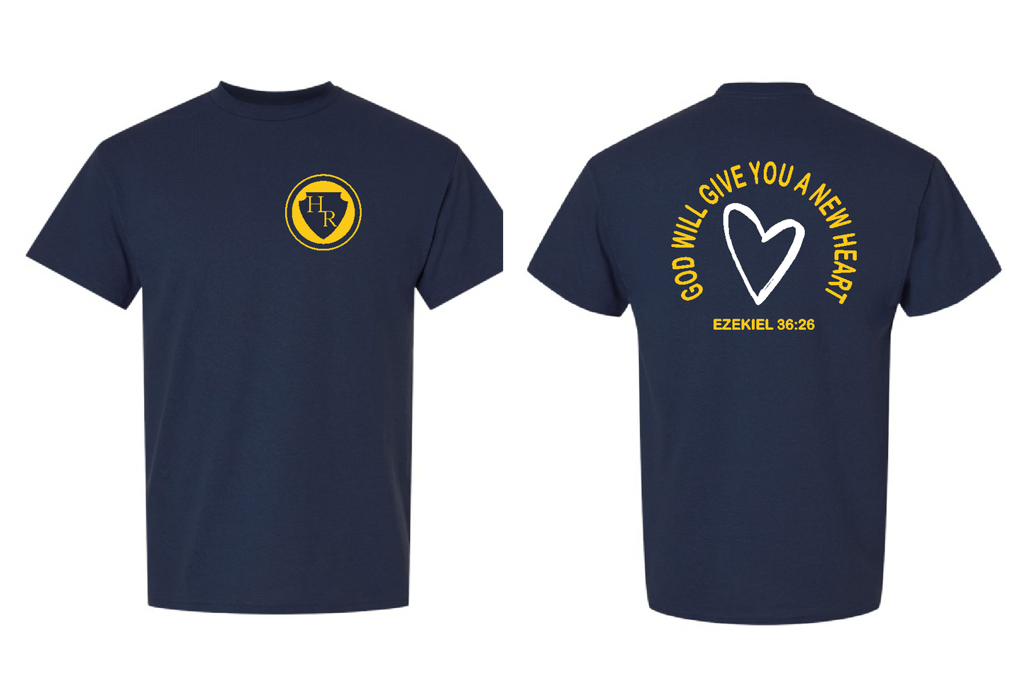 HR - Gildan short sleeve t-shirt Design 2