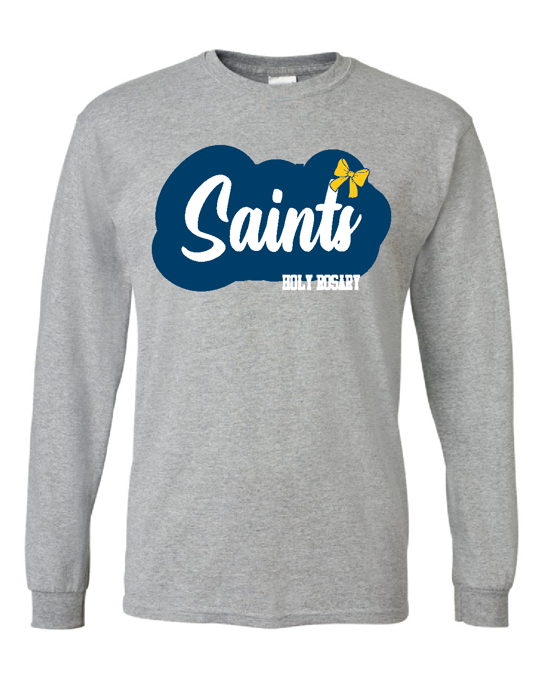 HR - Gildan long sleeve t-shirt Design 1 GIRLS
