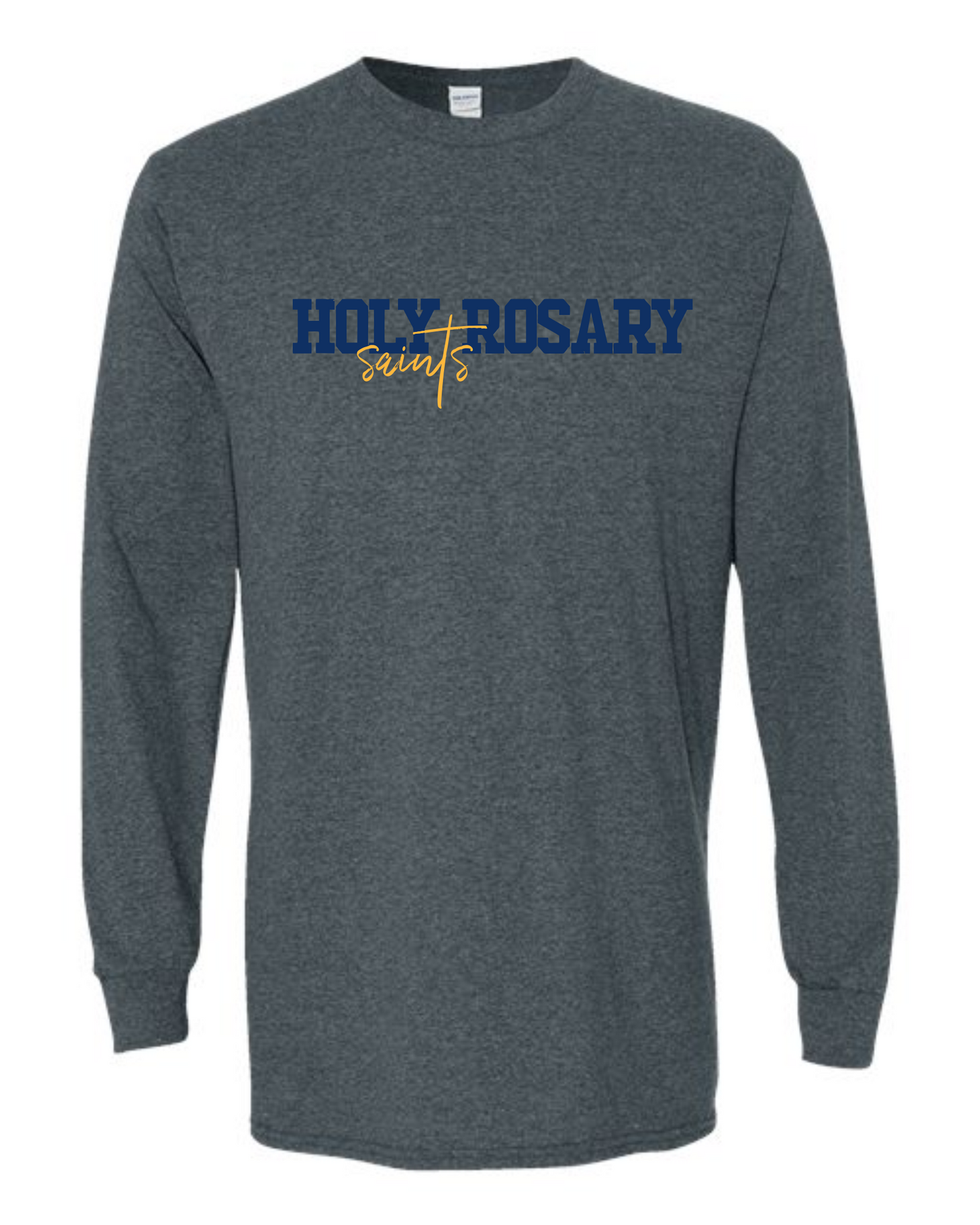 Holy Rosary- Gildan Long Sleeve