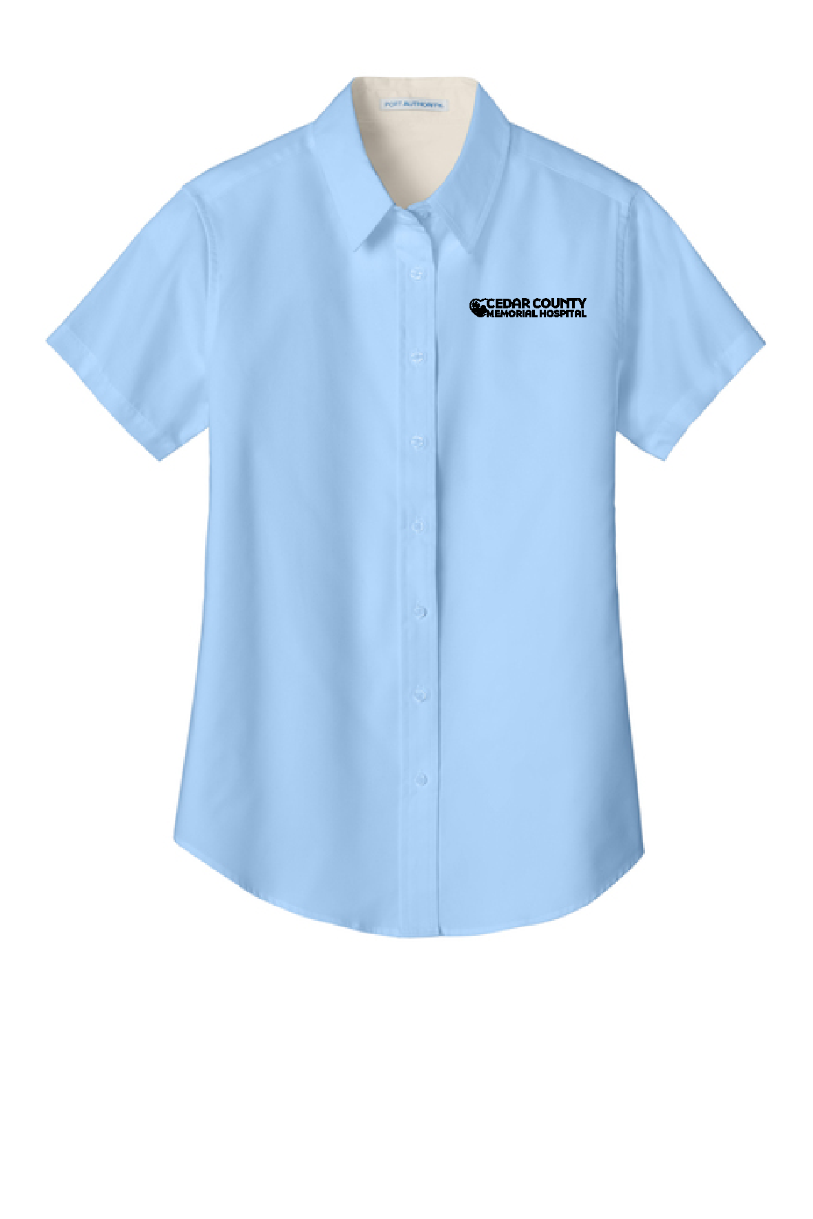 CCMH-Women's Port Authority Short Sleeve Easy Care Shirt with embroidered log (L508)