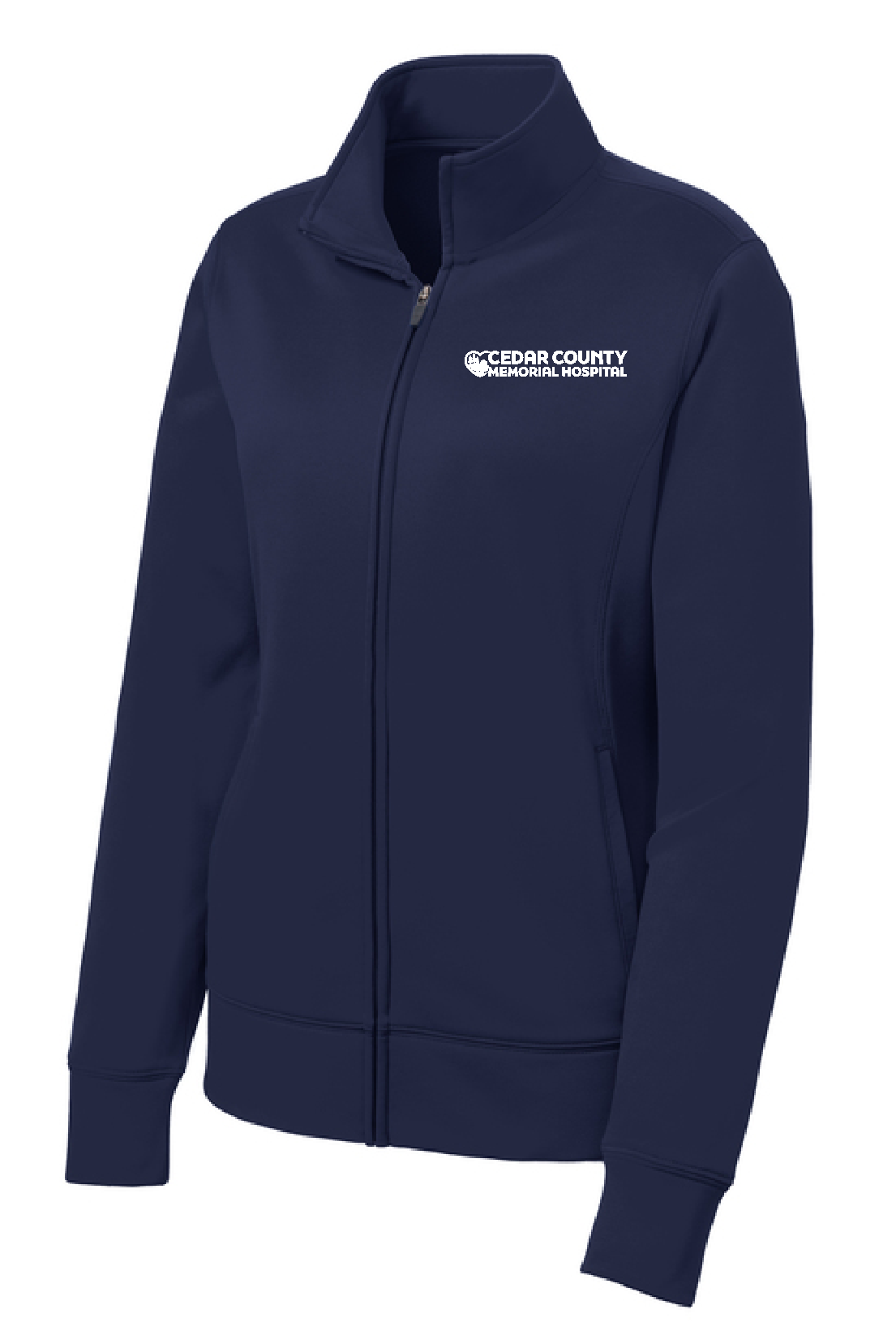 CCMH- Women's Sport-Tek® Fleece Full-Zip Jacket with embroidered logo (LST241)