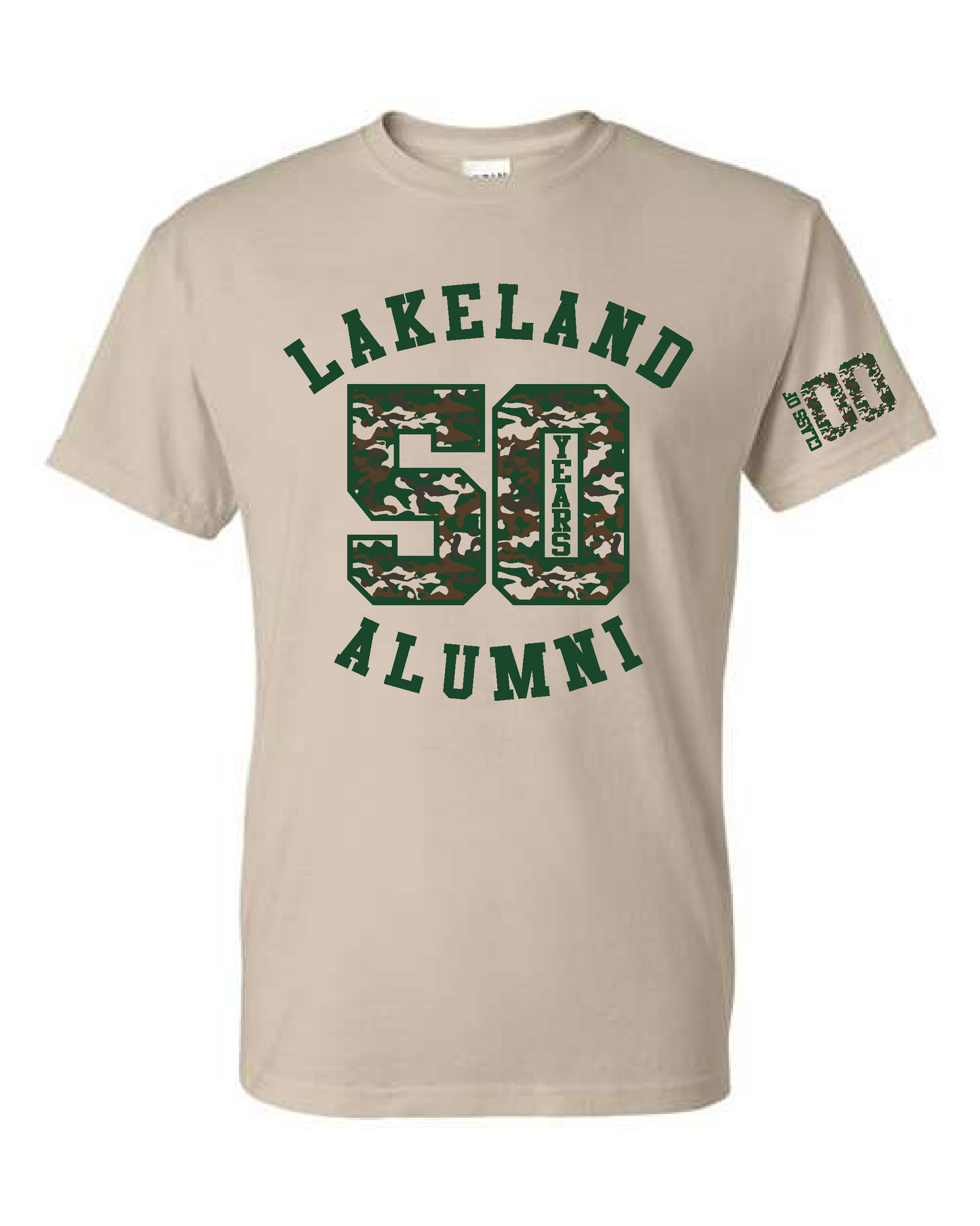 Lakeland Alumni- Gildan Short Sleeve Sand