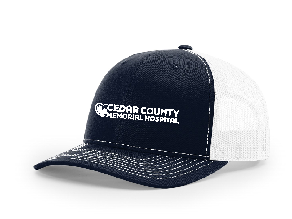 CCMH- Richardson Snapback Trucker Cap with embroidered logo (112)