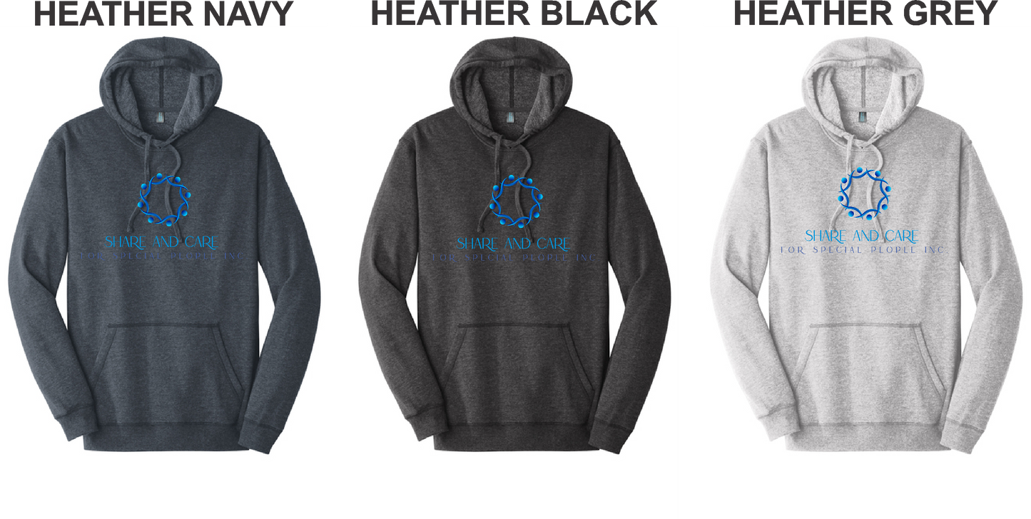 Share & Care- DM391 District® Lightweight Fleece Hoodie