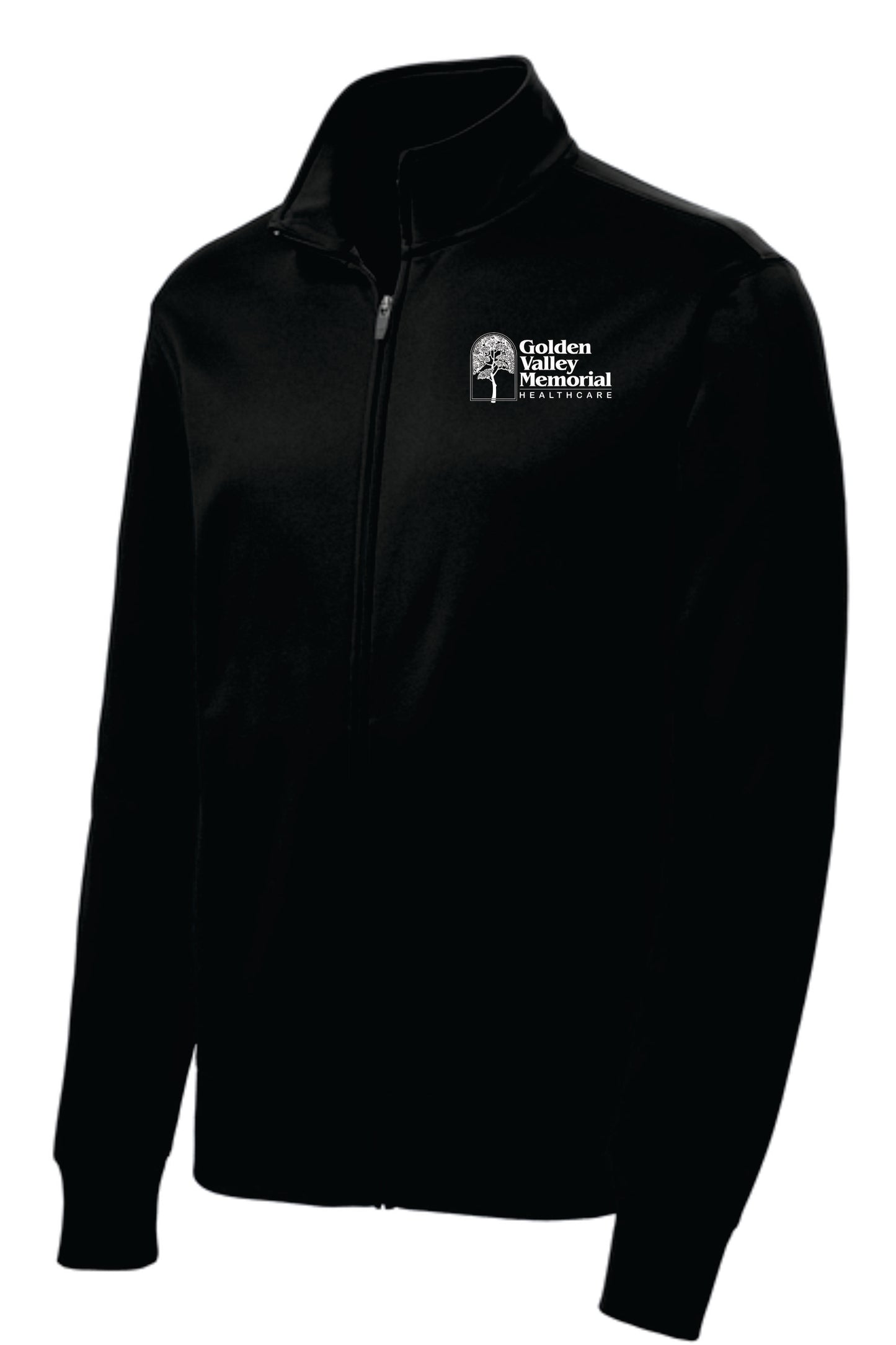 GVMH Long-Sleeve Men’s Full Zip Jackets - ST241 with Embroidered Logo