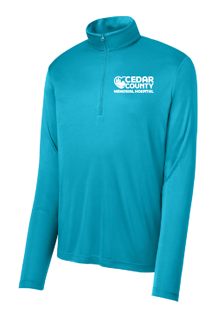 CCMH- Men's Sport-Tek® PosiCharge® Competitor™ 1/4-Zip Pullover with embroidered logo (ST357)