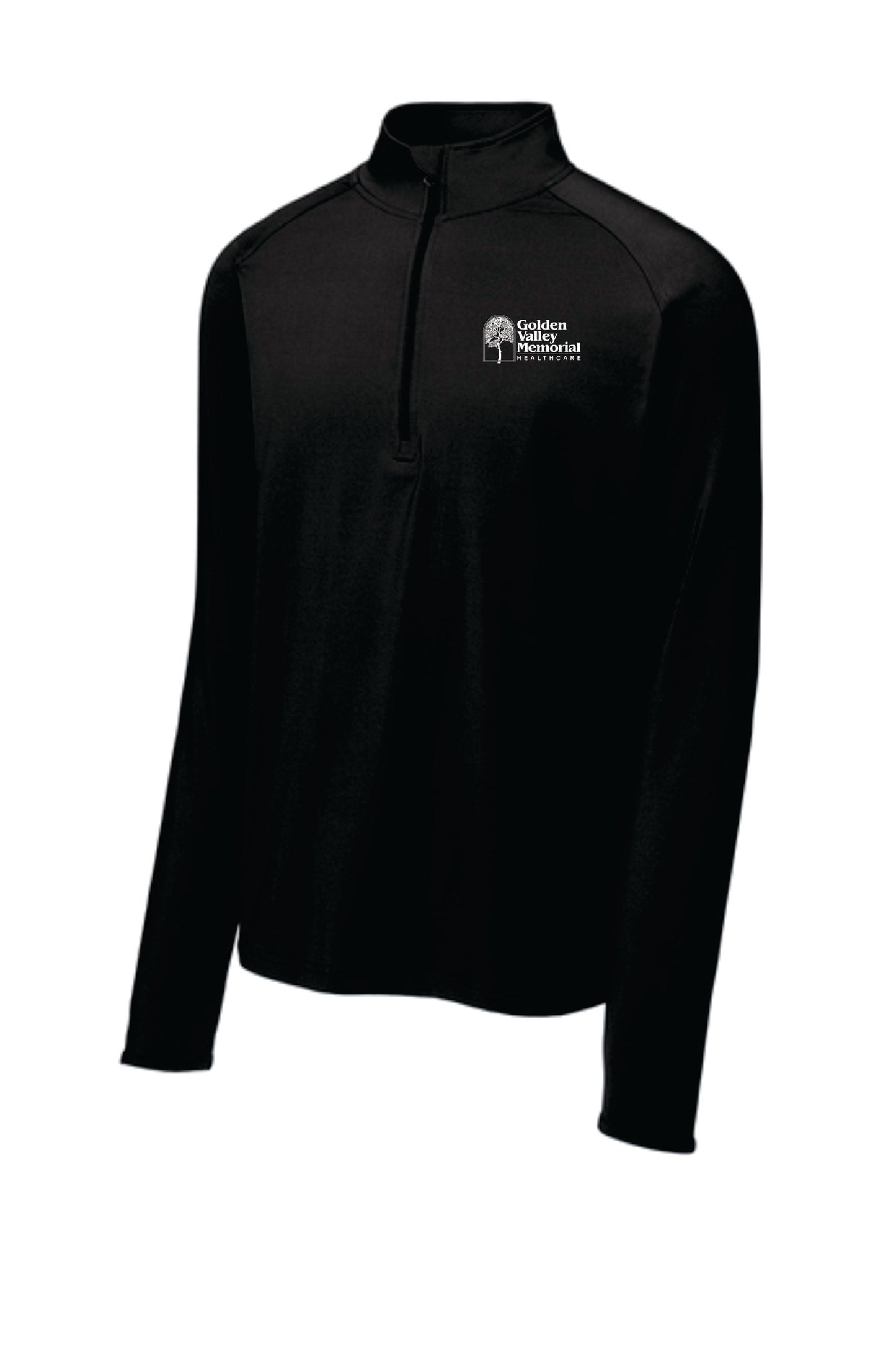 GVMH Long-Sleeve Men’s Sport-Tek Quarter Zip ST850 with Embroidered Logo