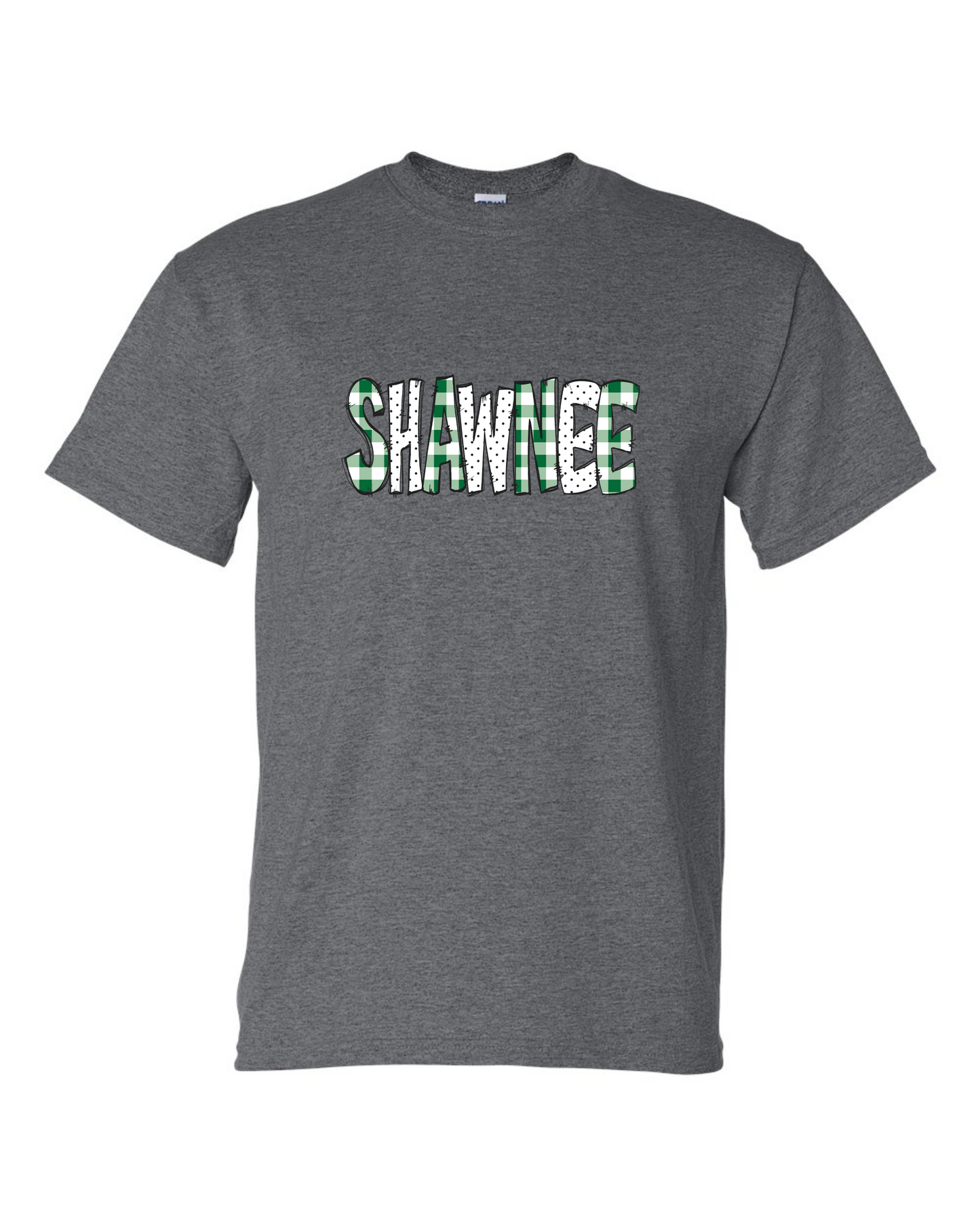 Shawnee Gingham Gildan Short Sleeve Shirt