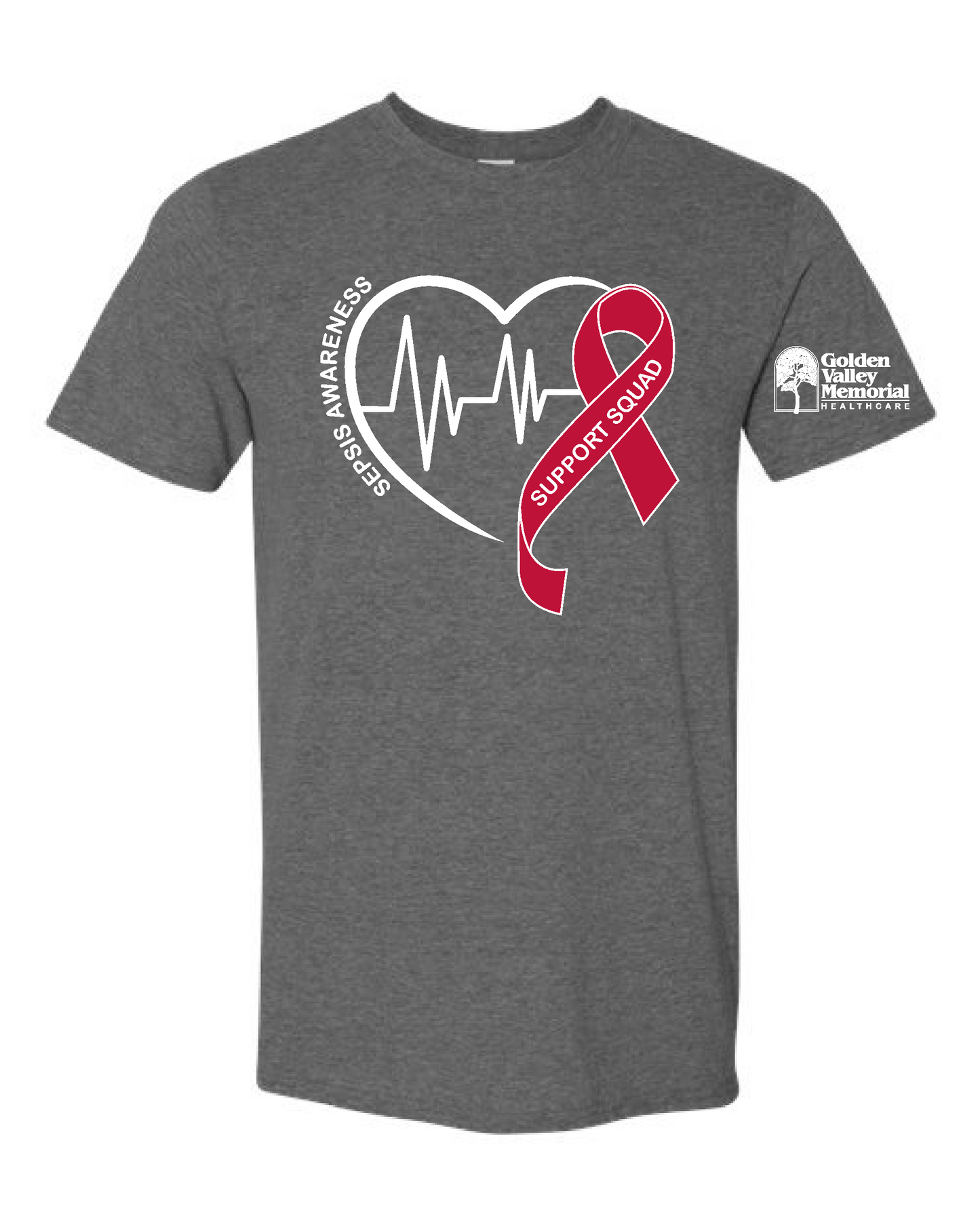 GVMH Sepsis Awareness Support Squad- Gildan Softstyle t-shirt