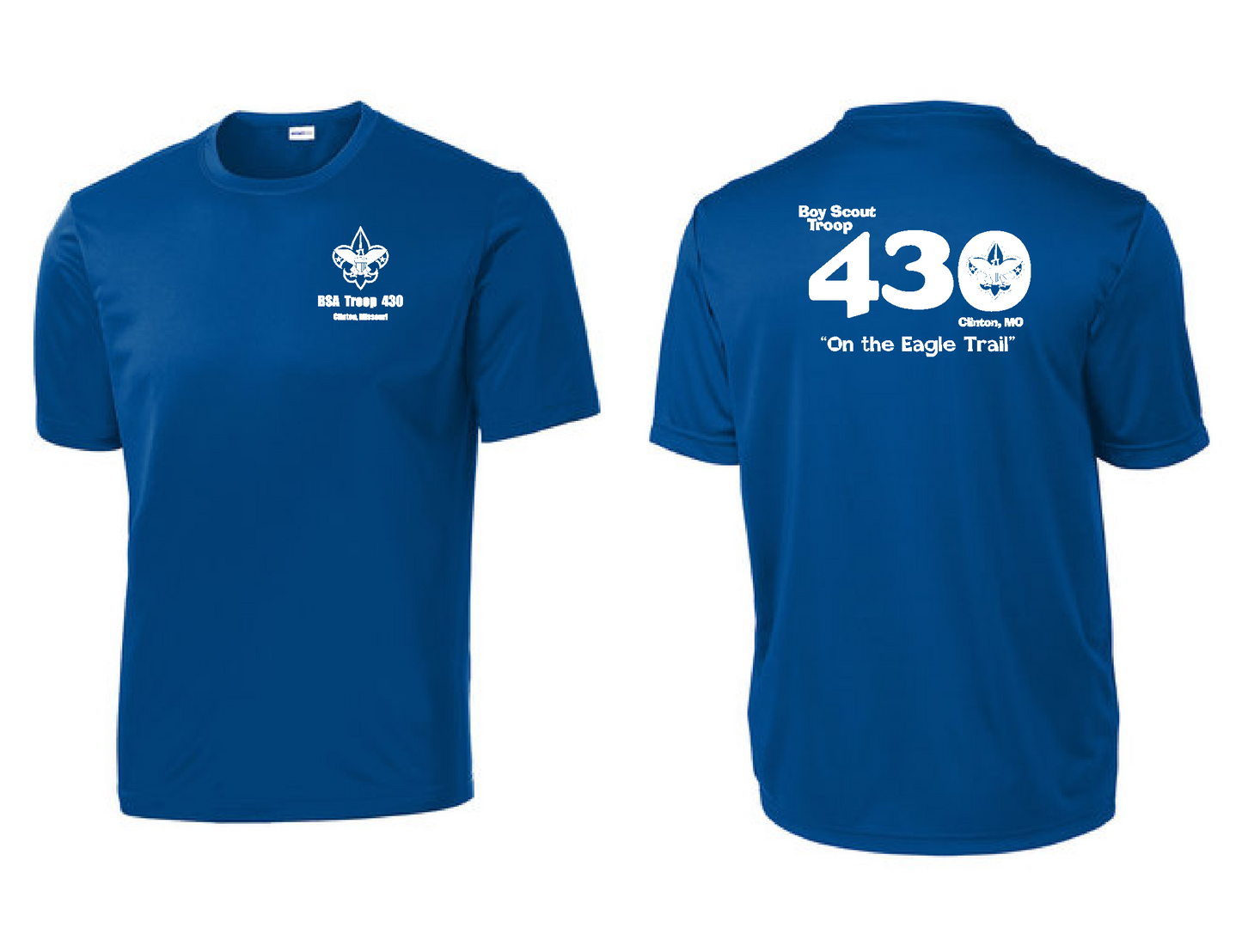 Troop 430 2025- Short Sleeve- Dri Fit Sport tek ST350