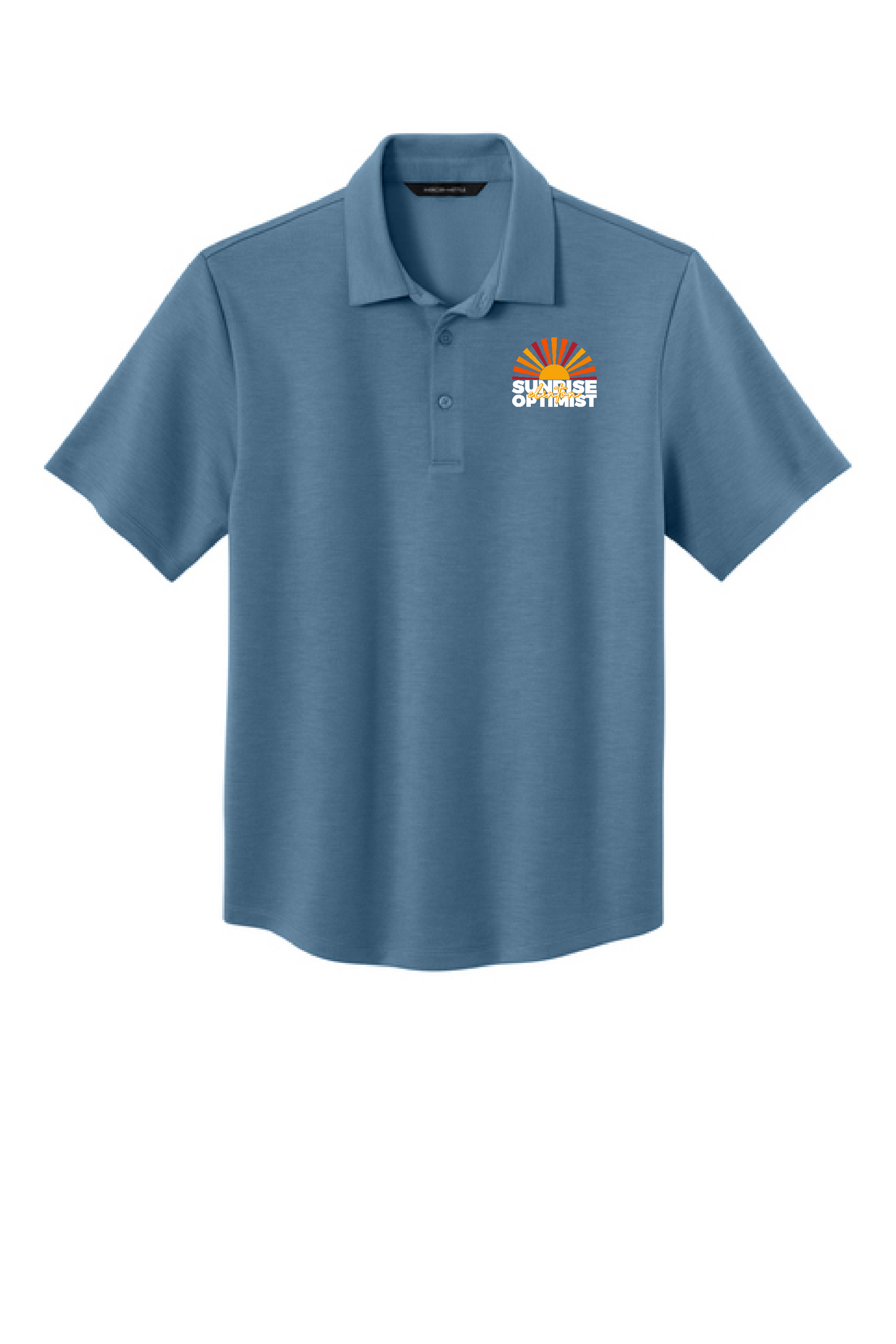 Sunrise Optimist- Mercer+Mettle Short Sleeve Polo Embroidered (Harbor Blue MM1040)