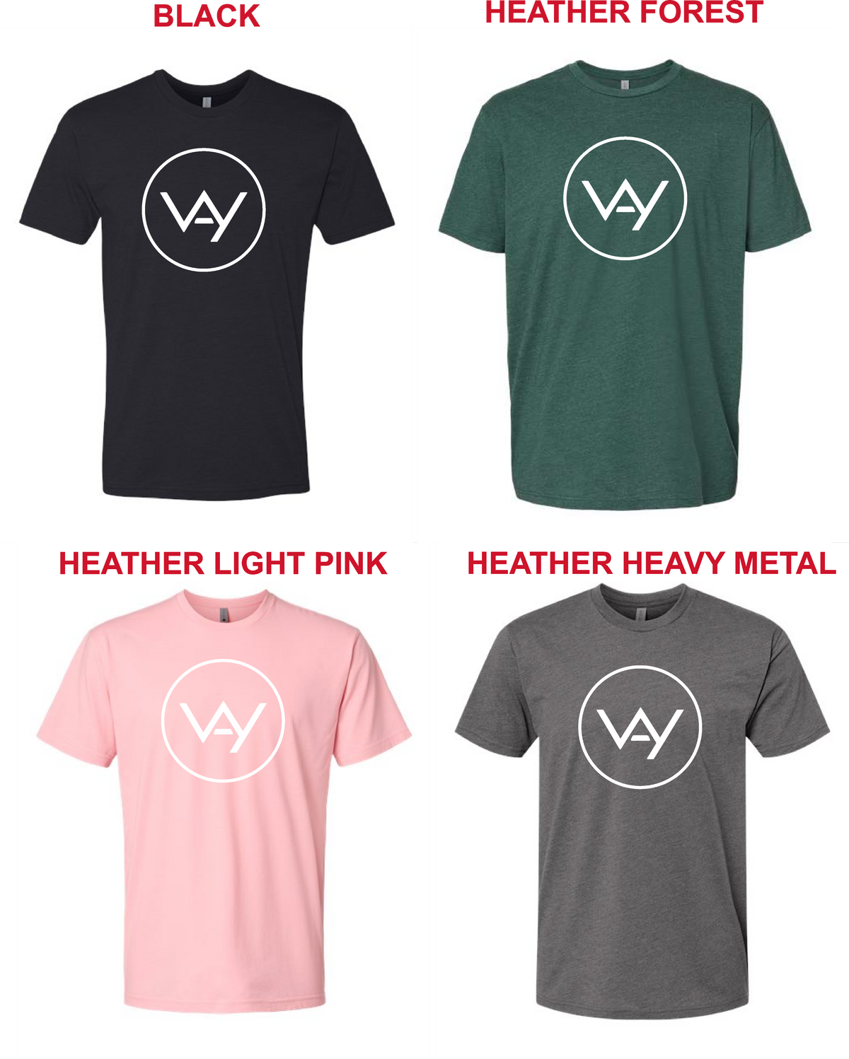 WA- (The Way Circle) Next Level CVC Short Sleeve 6210 ADULT