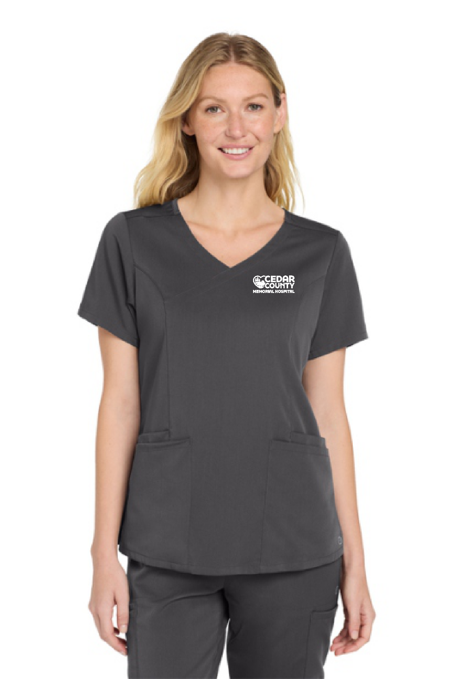 CCMH- Women’s Premiere Flex™ Mock Wrap Top (WW4268)