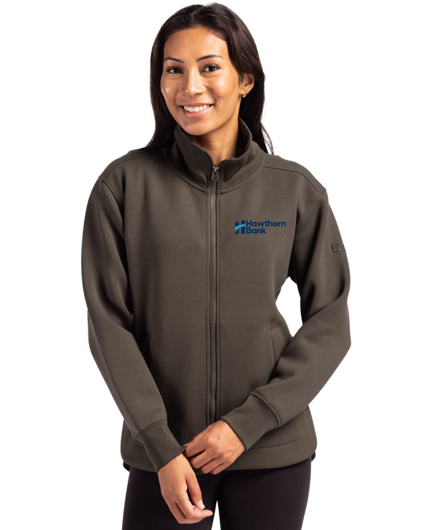 Hawthorn - Womens Cutter & Buck Roam Epic Versatility Full Zip Recycled Jacket - LCK00162
