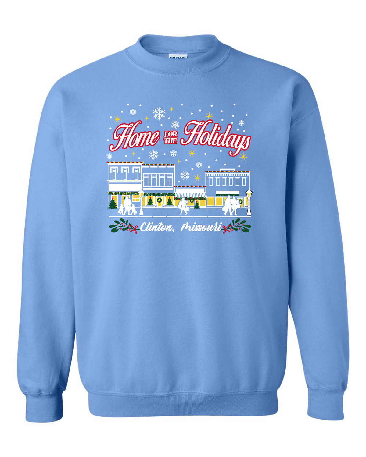 Clinton Main Street - Home for the Holidays Crewneck Sweatshirt 2026