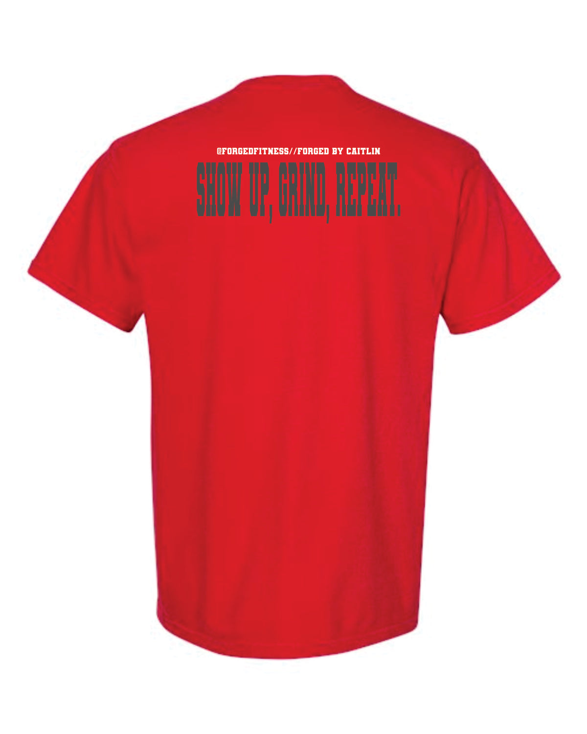 Forged Fitness- Comfort Colors Red t-shirt (1717)