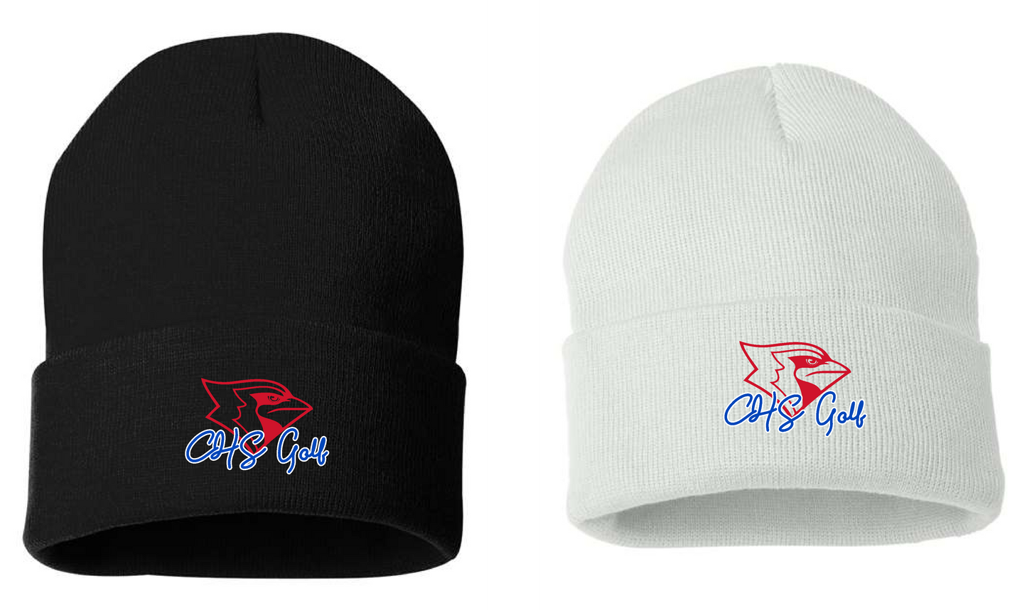 CHS Golf- Beanie-- Girls